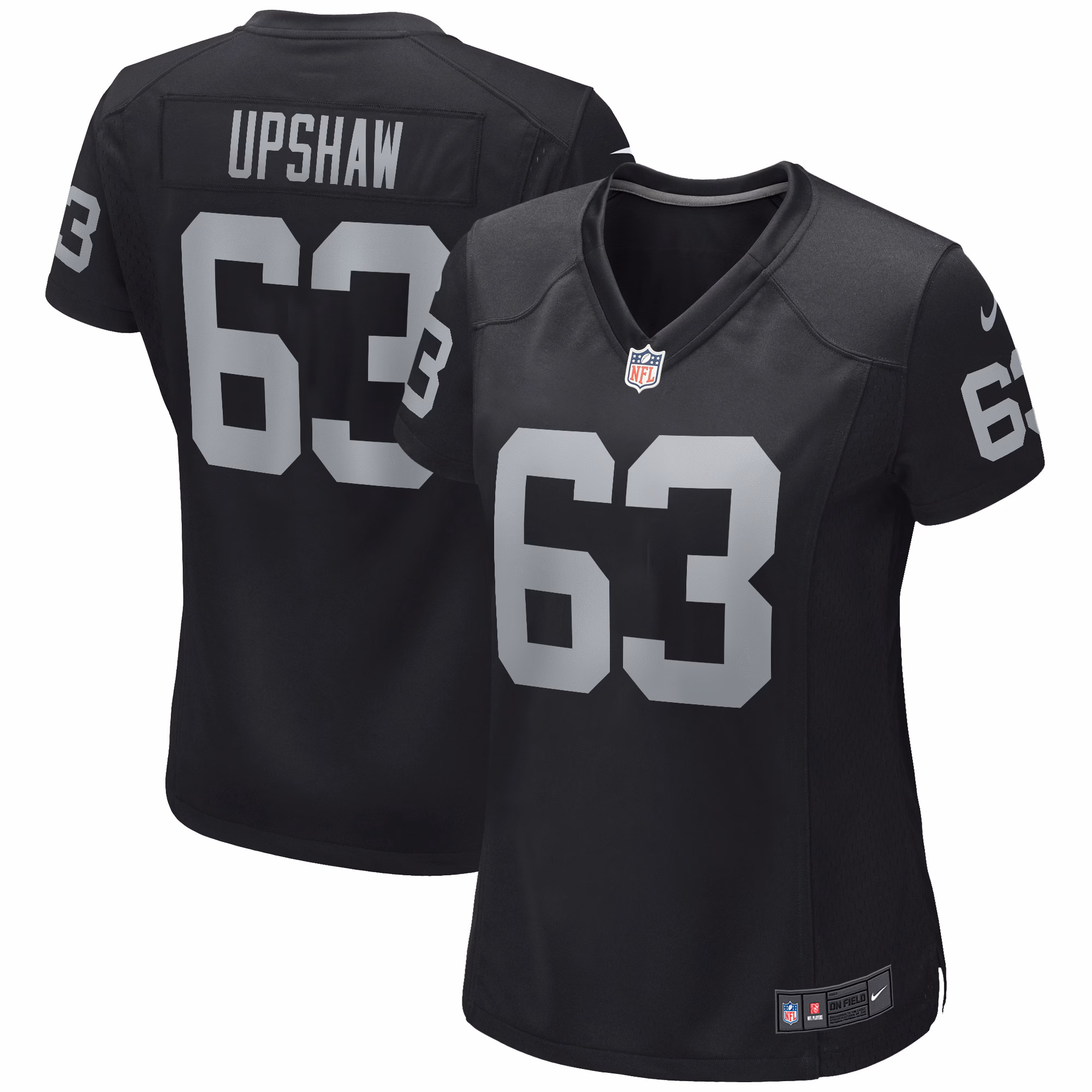 Gene Upshaw Las Vegas Raiders Women's Game Retired Player Jersey - Black