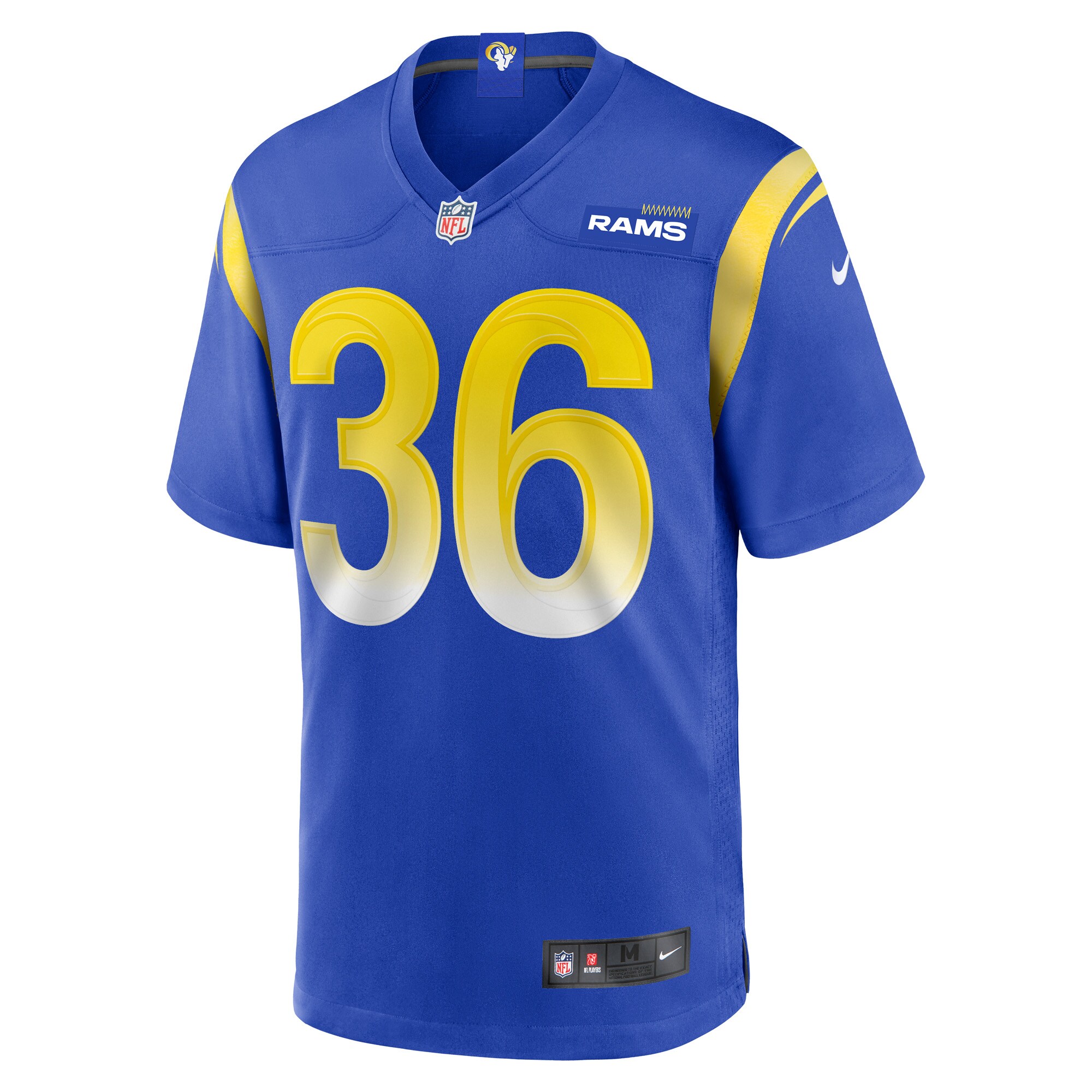 Grant Haley Los Angeles Rams  Game Player Jersey - Royal