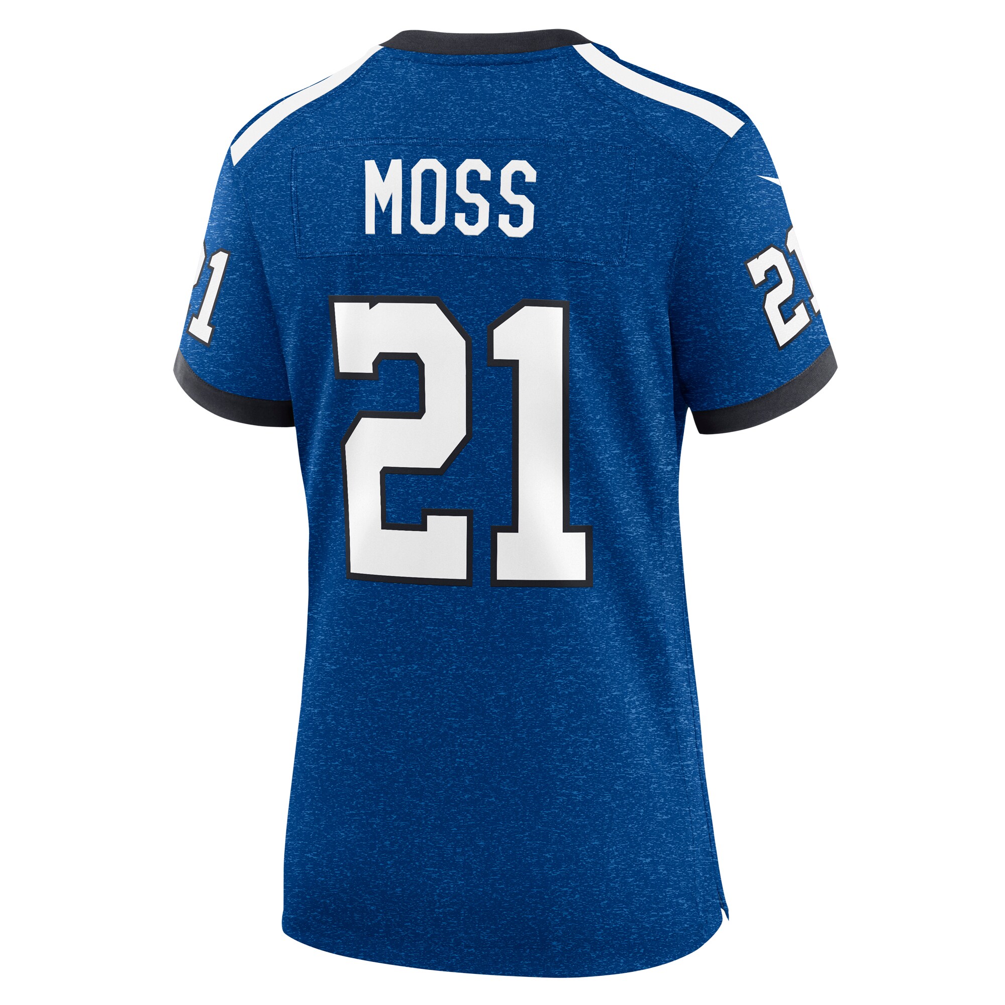 Zack Moss Indianapolis Colts  Women's Indiana Nights Alternate Game Jersey - Royal