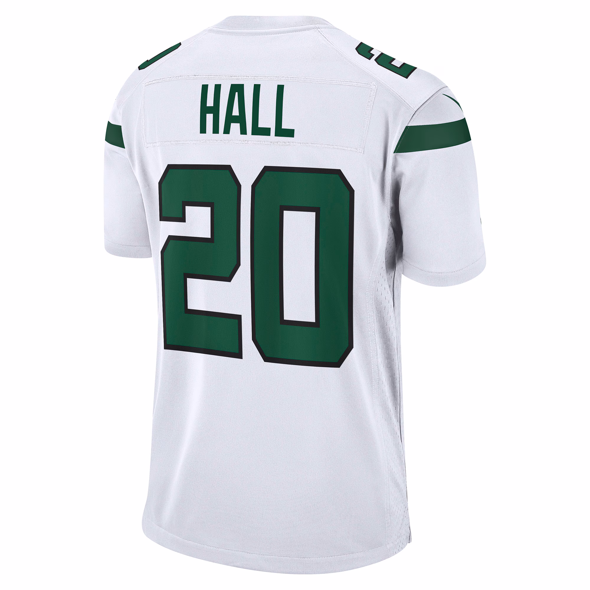 Breece Hall New York Jets Away Game Player Jersey - White