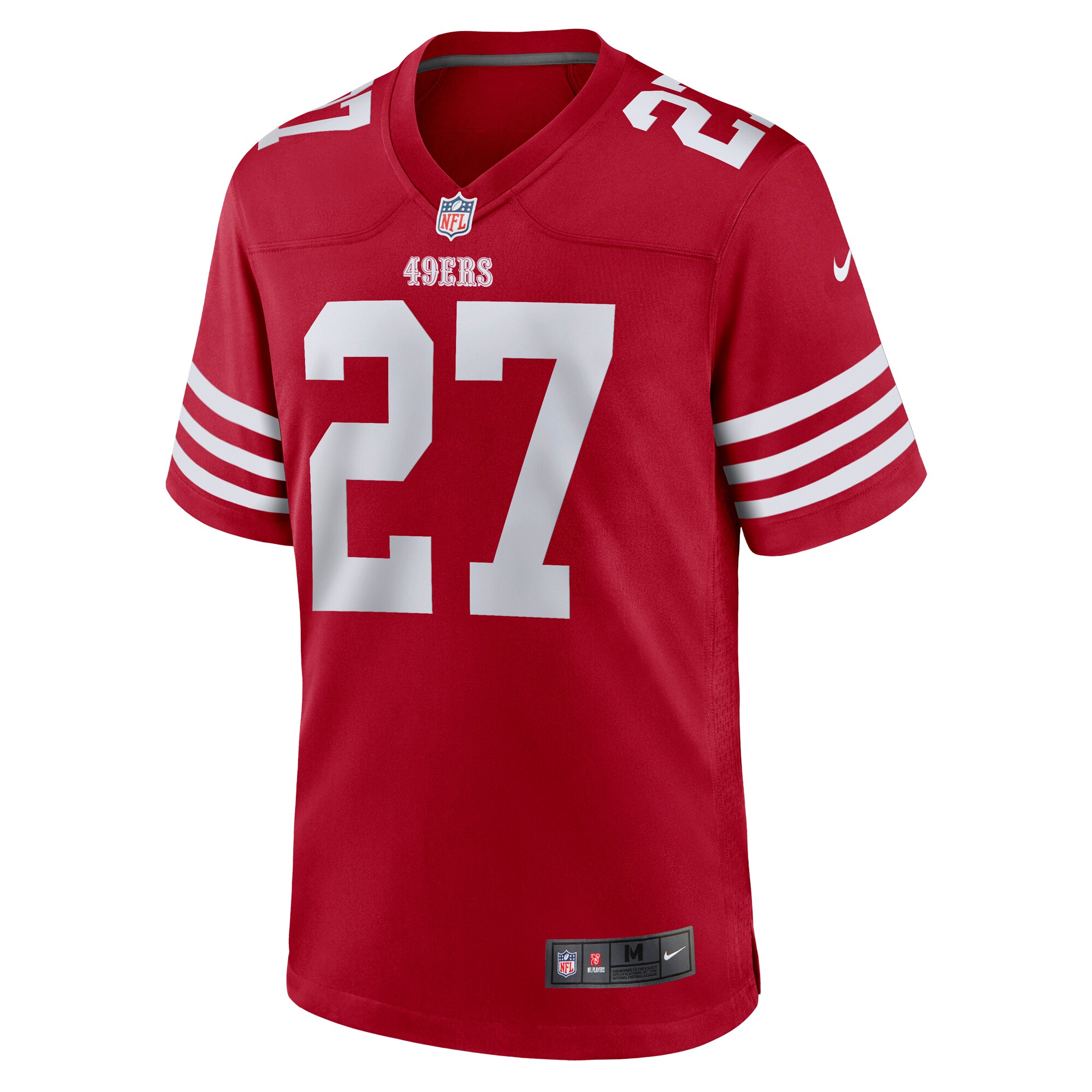 Ji'Ayir Brown San Francisco 49ers  Team Game Jersey - Scarlet