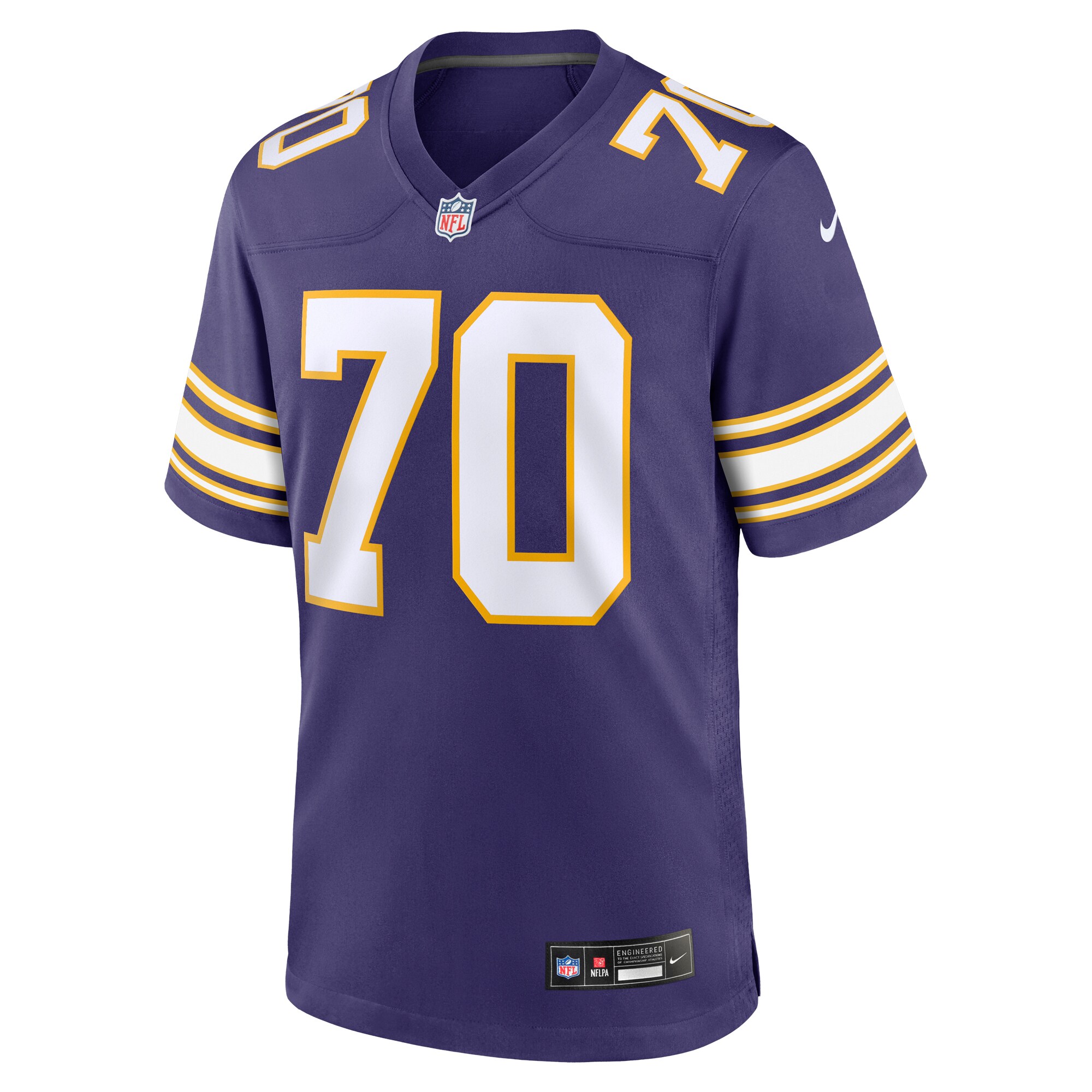 Jim Marshall Minnesota Vikings Classic Retired Player Jersey - Purple