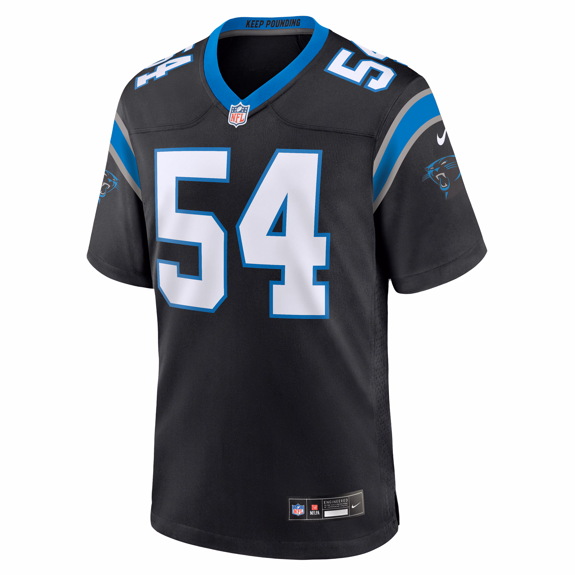 Kamu Grugier-Hill Carolina Panthers Game Jersey - Black
