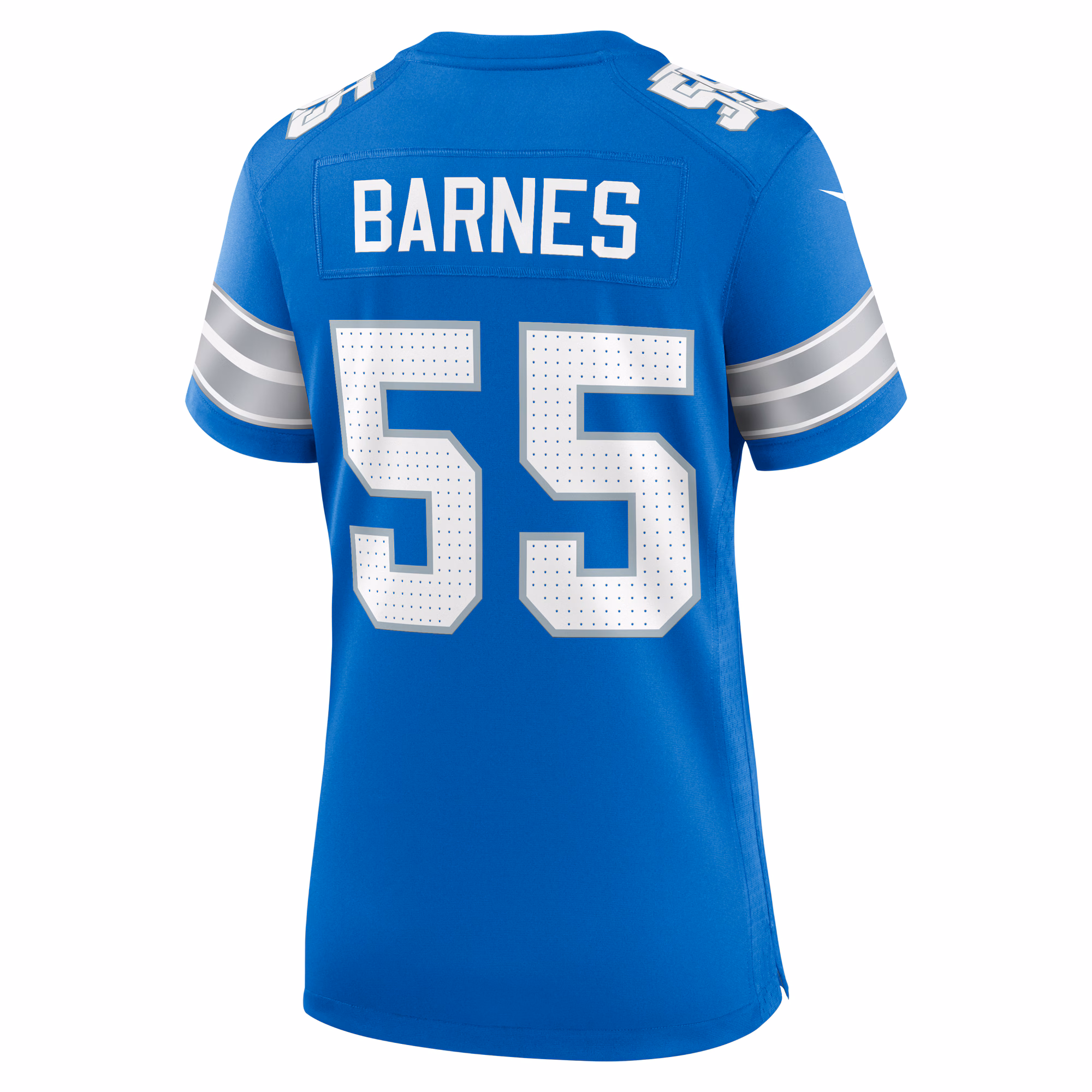 Derrick Barnes Detroit Lions Women's Team Game Jersey -  Blue