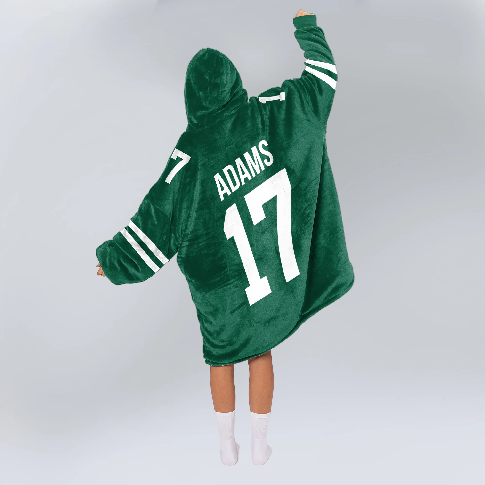 Adult DA 17 New York Football Unisex Blanket Hoodie