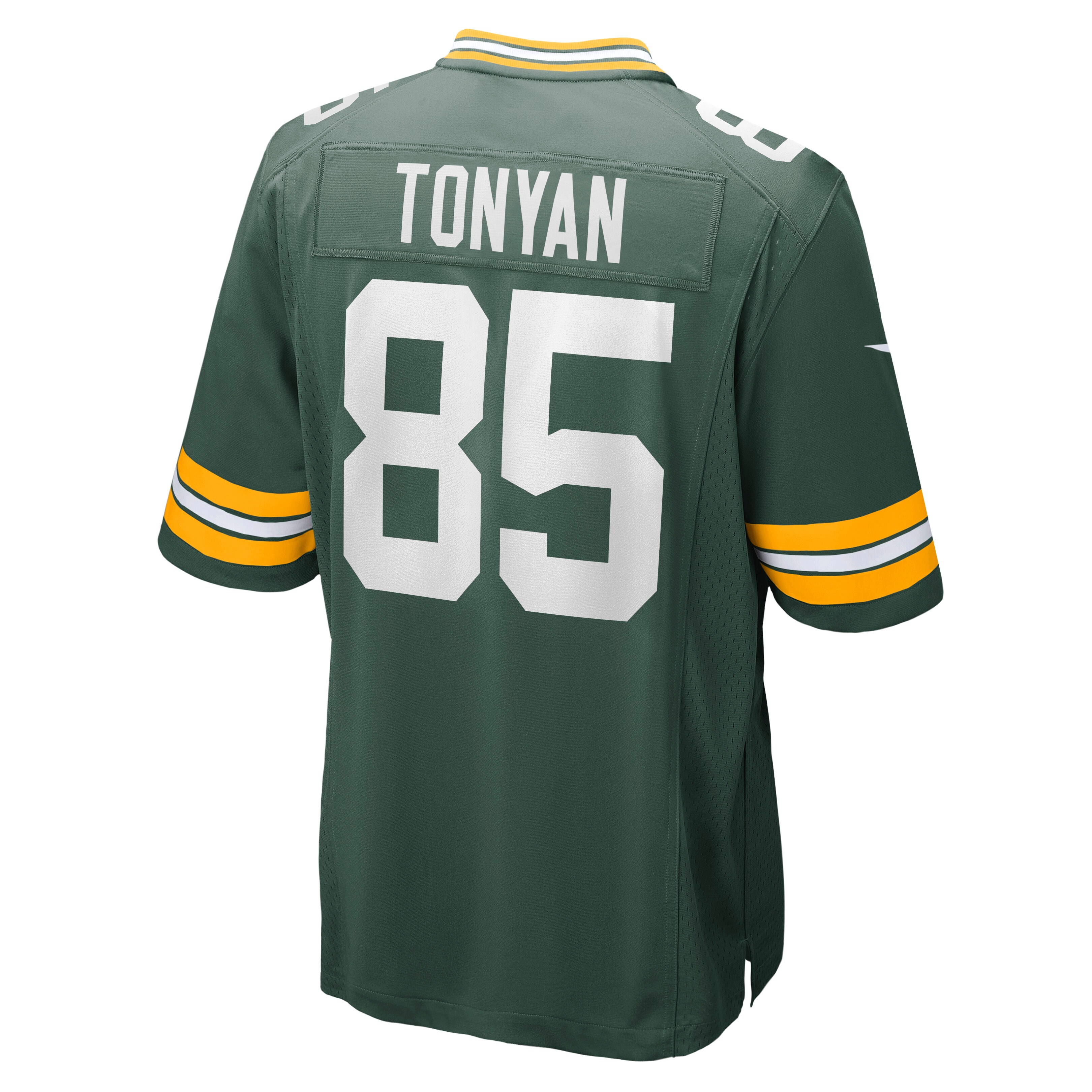 Robert Tonyan Green Bay Packers  Game Jersey - Green