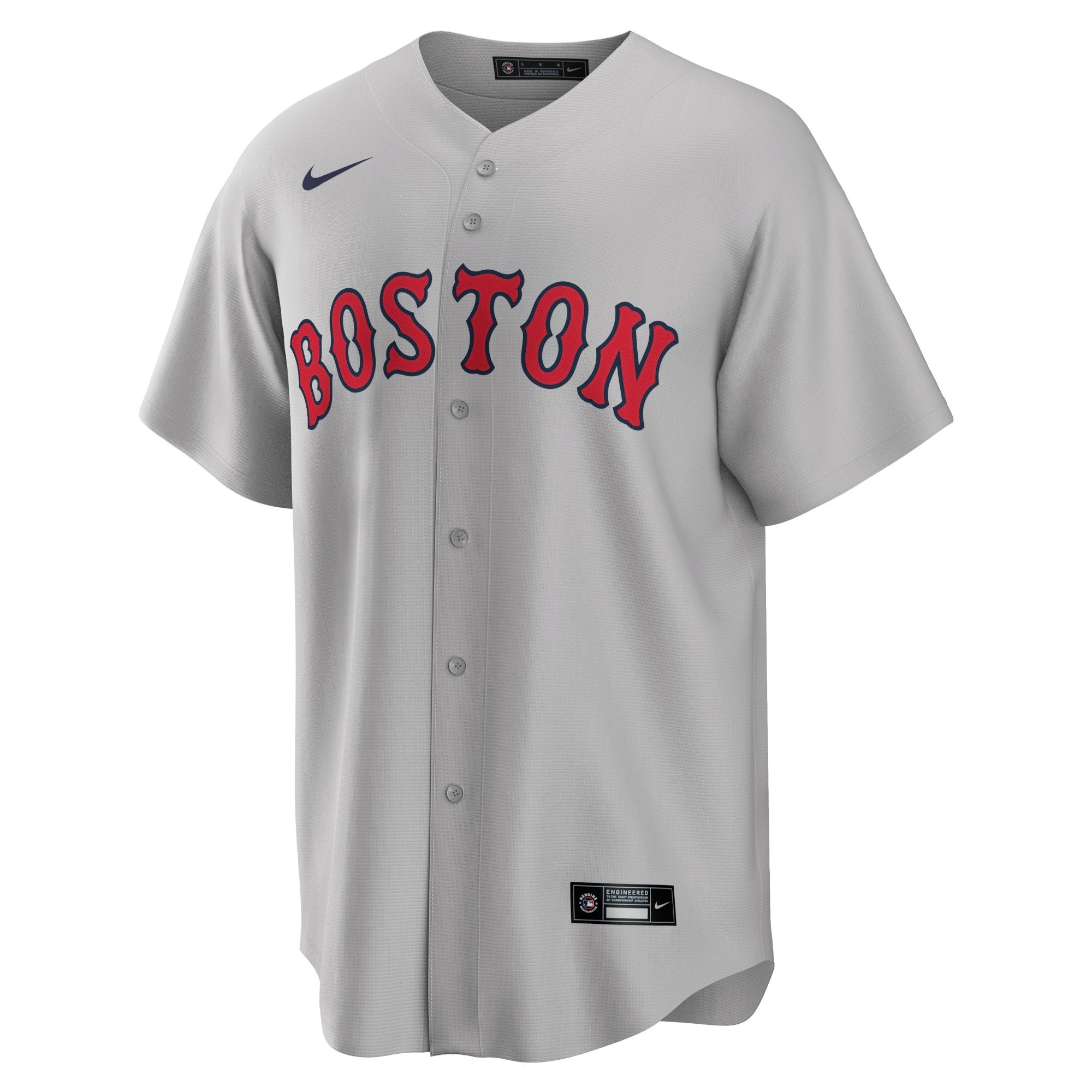 Men's Boston Red Sox David Ortiz  Gray Road Replica Player Jersey