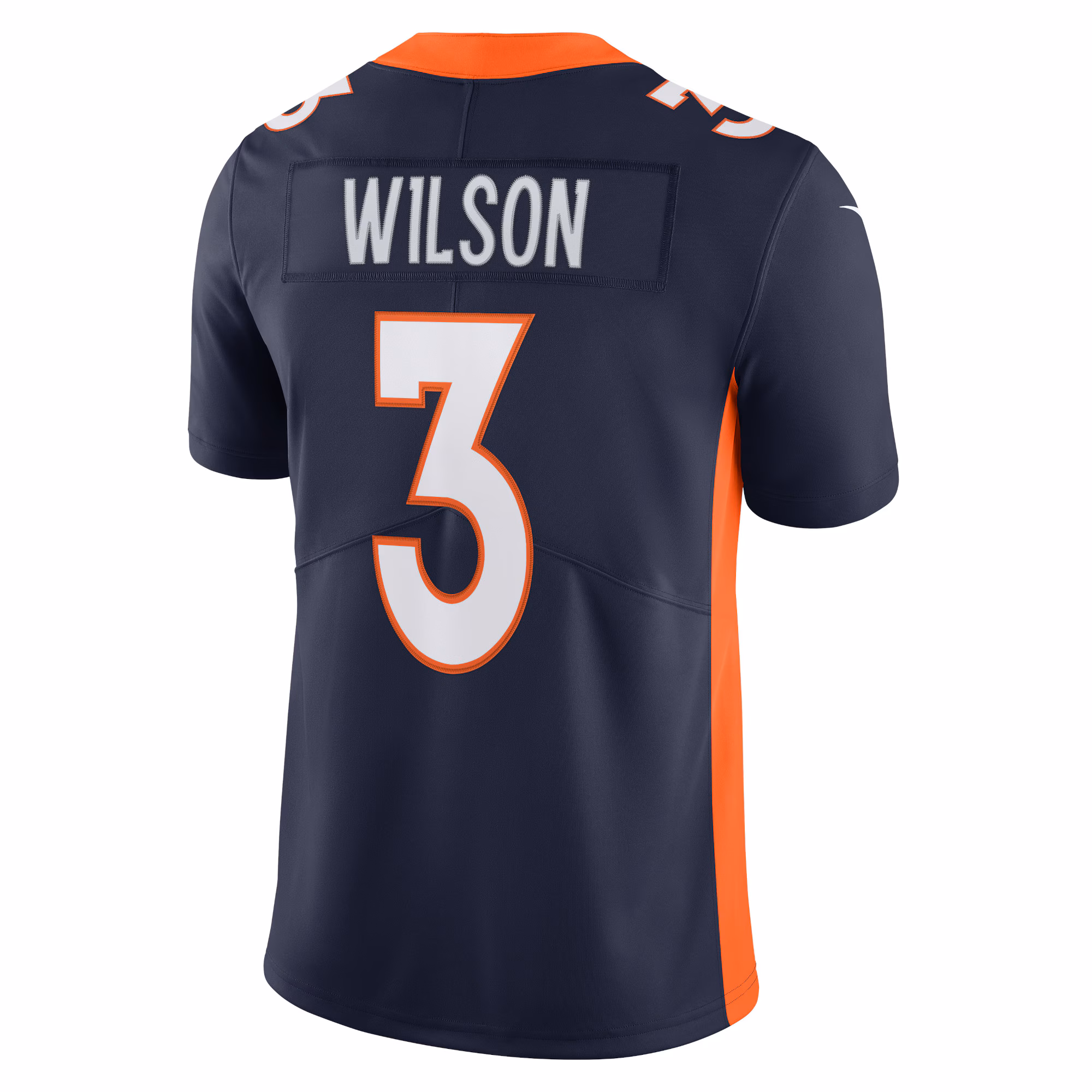 Russell Wilson Denver Broncos Team Vapor Limited Jersey - Orange