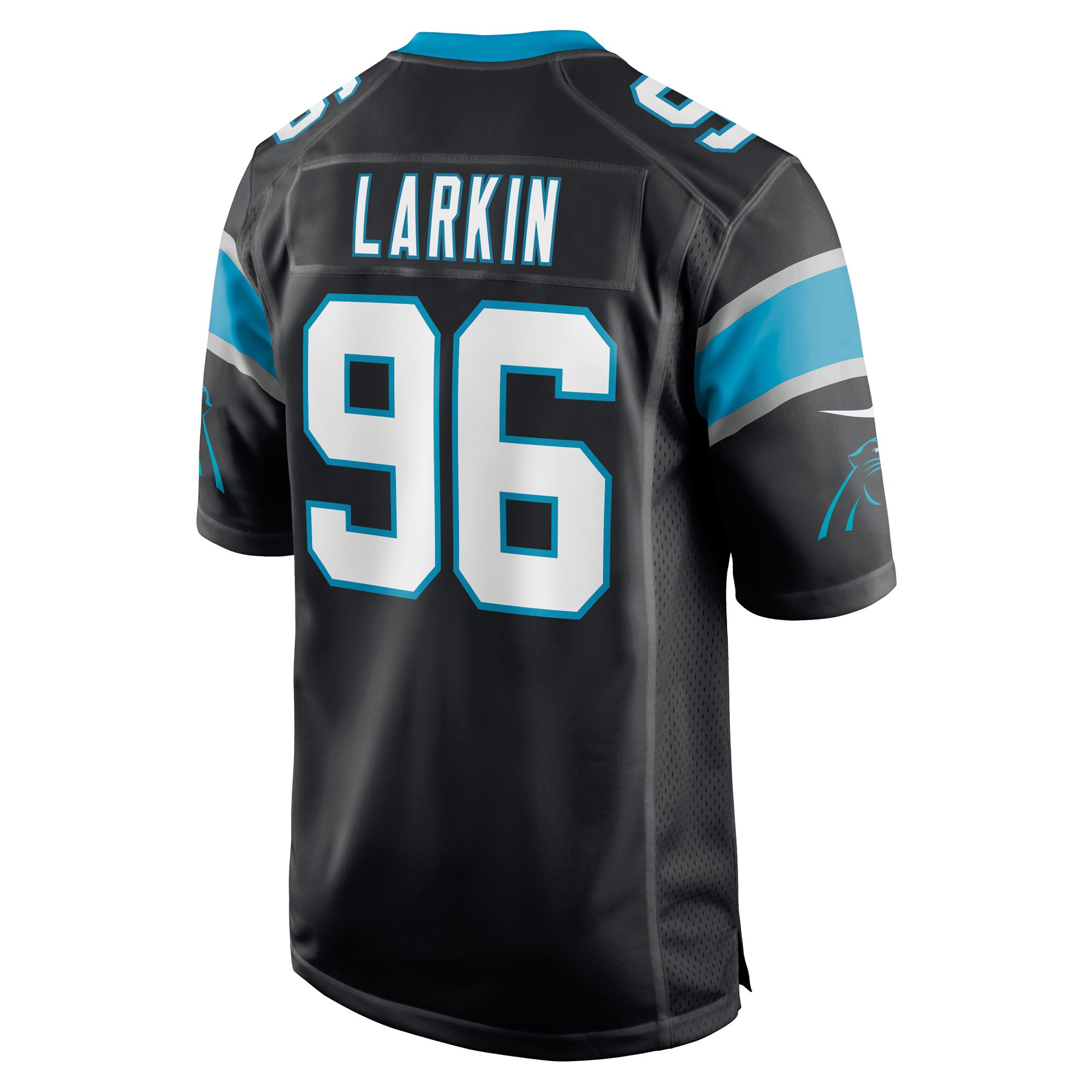 Austin Larkin Carolina Panthers  Game Player Jersey - Black