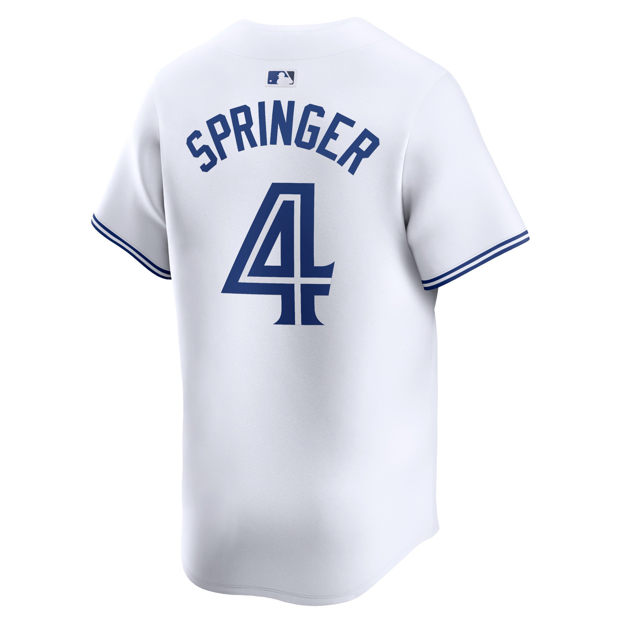 Men's Toronto Blue Jays George Springer  White Home Limited Player Jersey