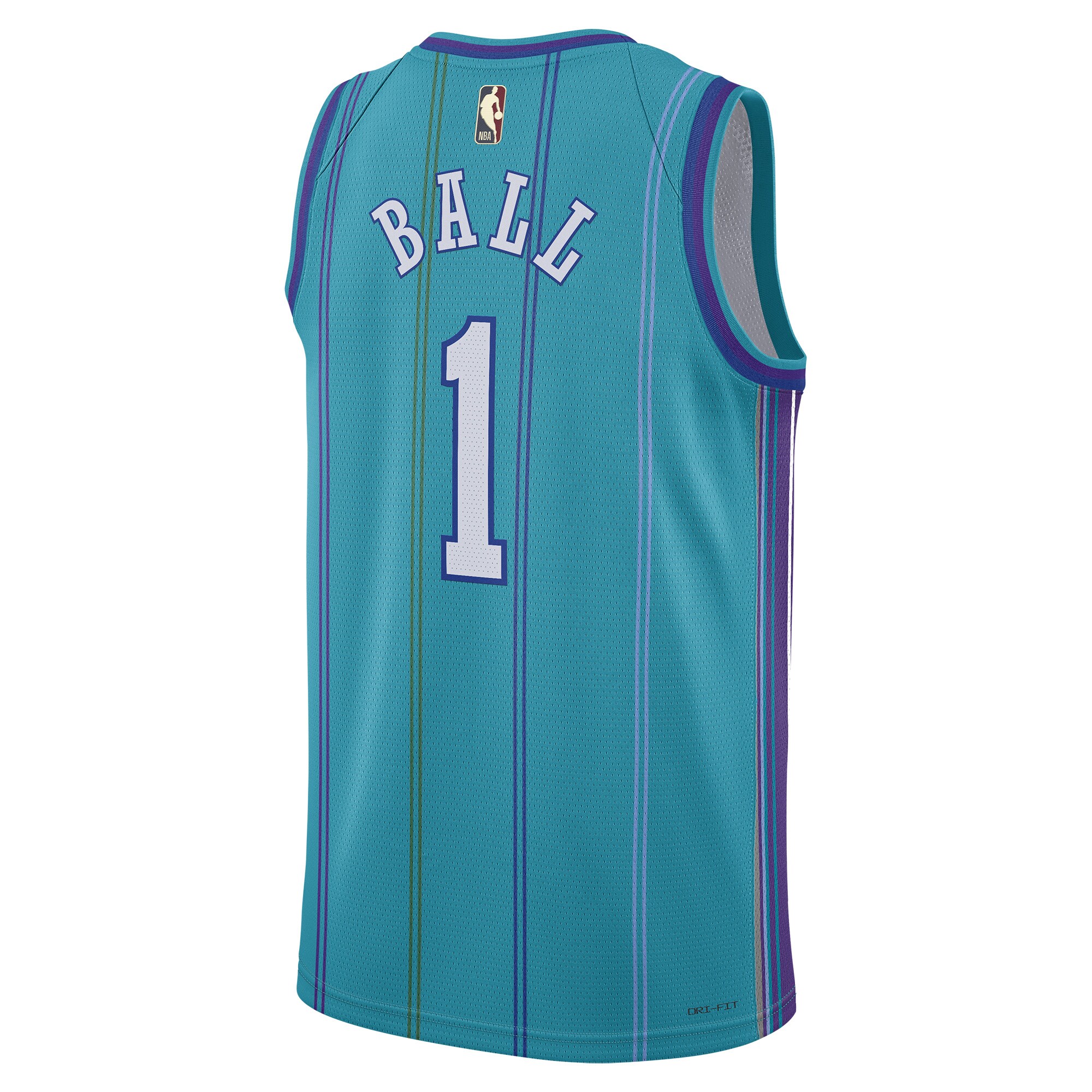 Unisex Charlotte Hornets LaMelo Ball  Teal 2023/24 Swingman Replica Jersey - Classic Edition
