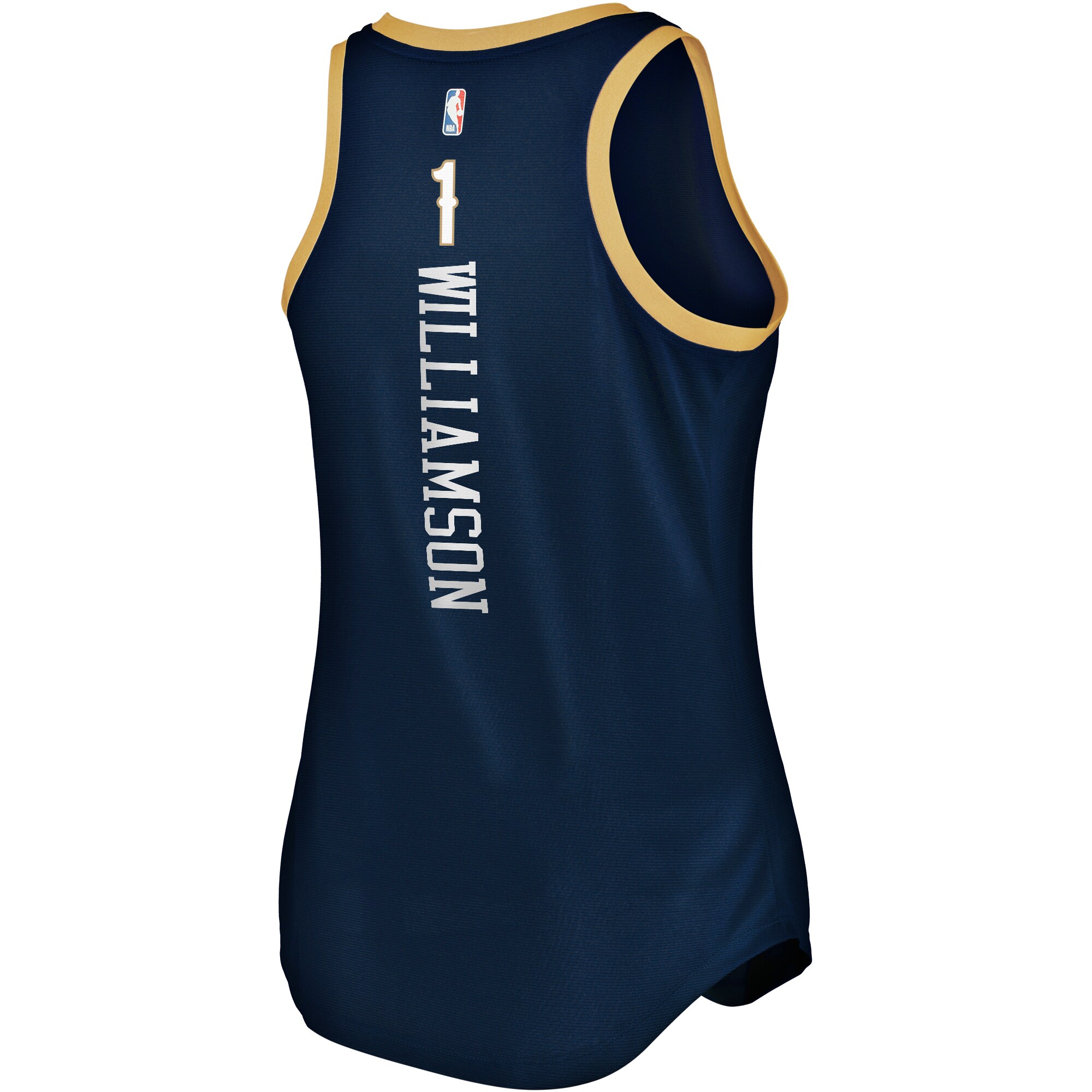 Zion Williamson New Orleans Pelicans  Women's 2019/20 Fast Break Team Tank Jersey - Icon Edition - Navy