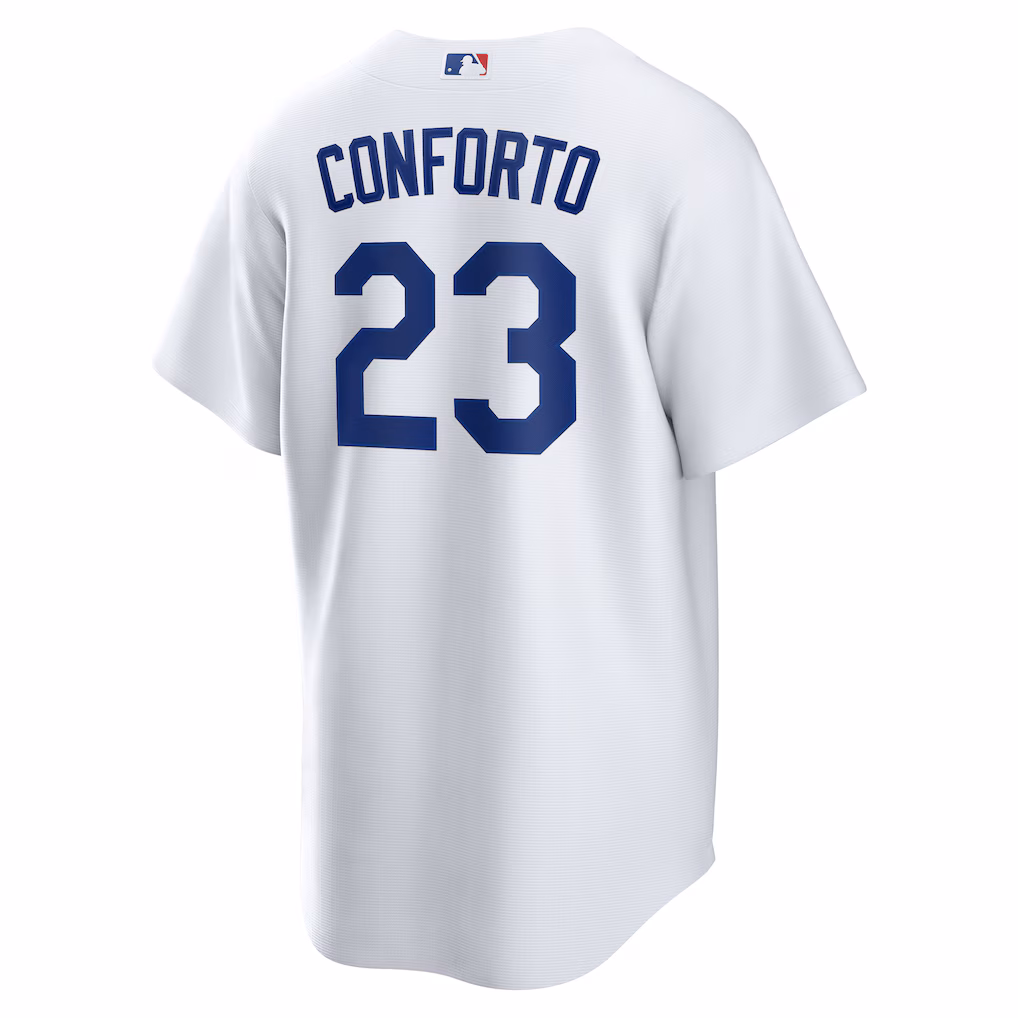 Michael Conforto #23 Los Angeles Dodgers Home Replica Jersey - White