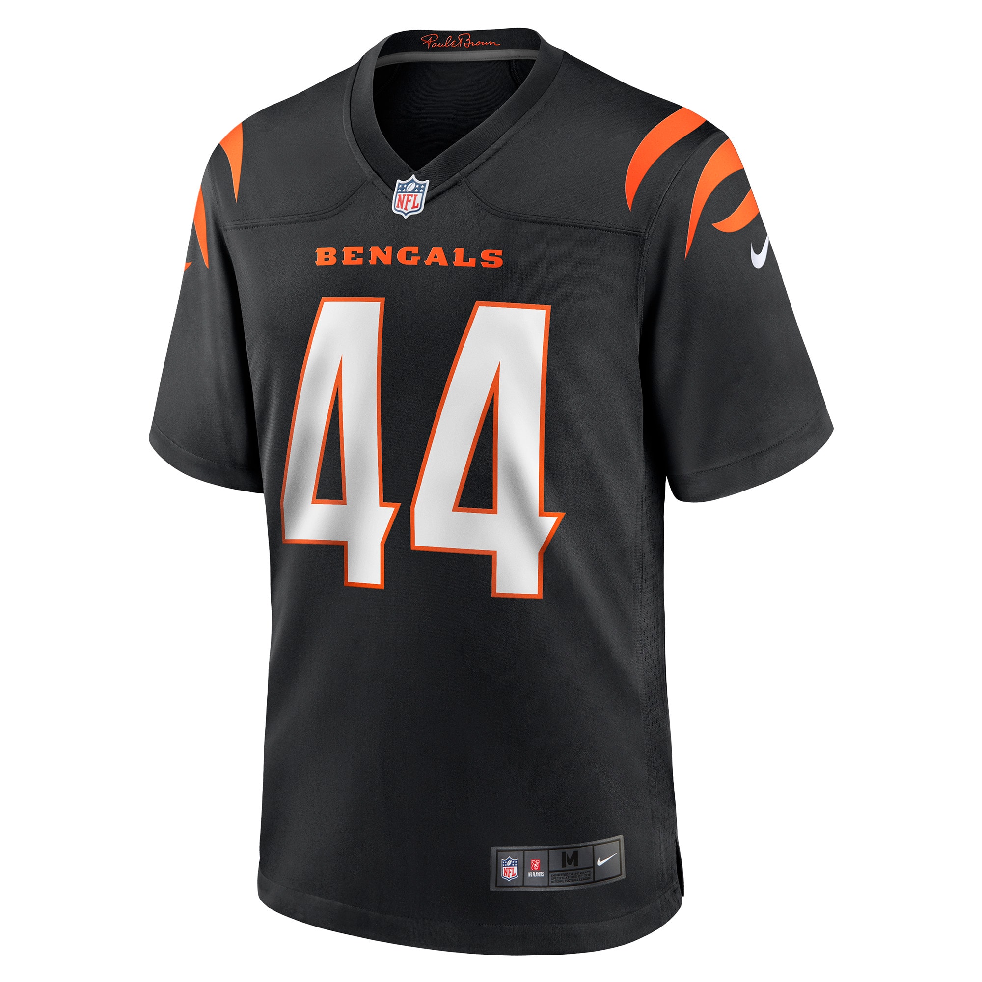 Clay Johnston Cincinnati Bengals  Game Jersey - Black