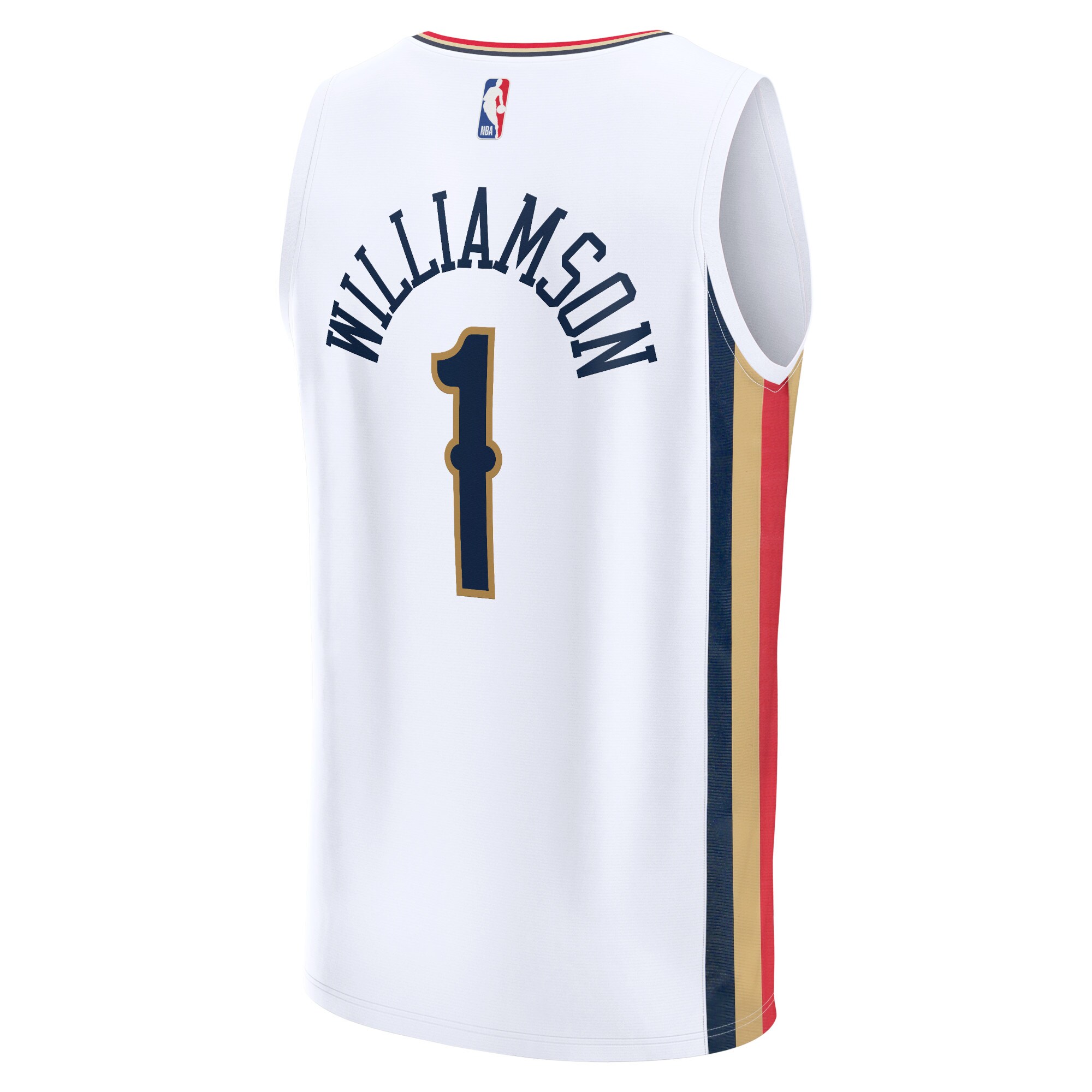 Zion Williamson New Orleans Pelicans  2021/22 Fast Break Replica Jersey - City Edition - White