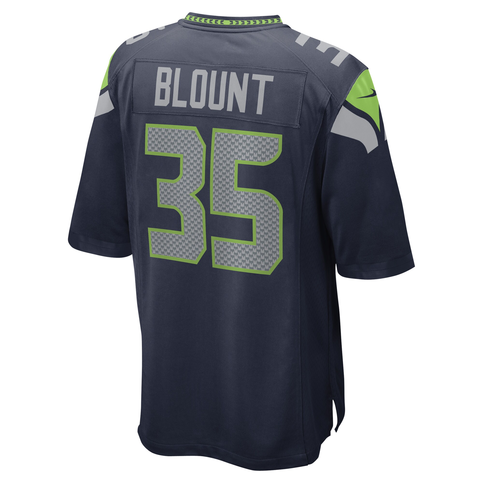 Joey Blount Seattle Seahawks  Game Player Jersey - College Navy