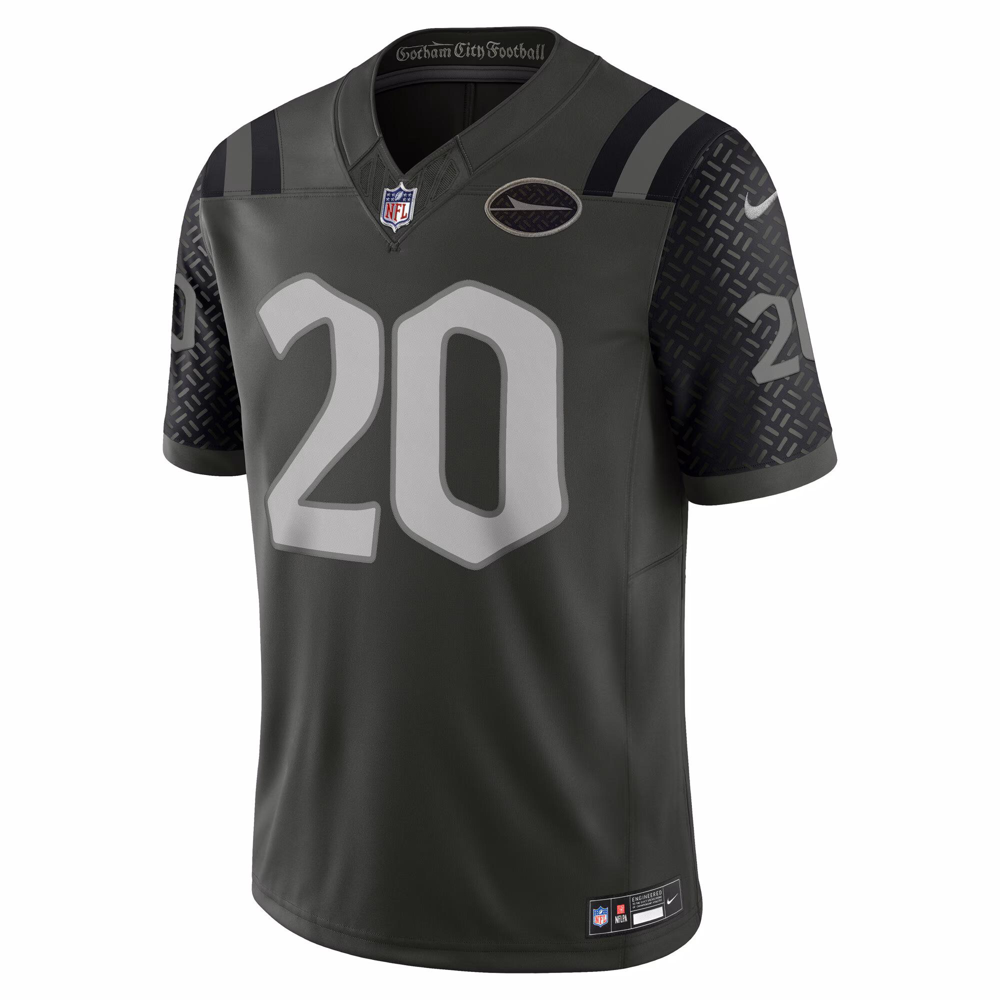 Breece Hall #20 New York Jets 2025 Rivalries Collection Limited Jersey - Gotham Green