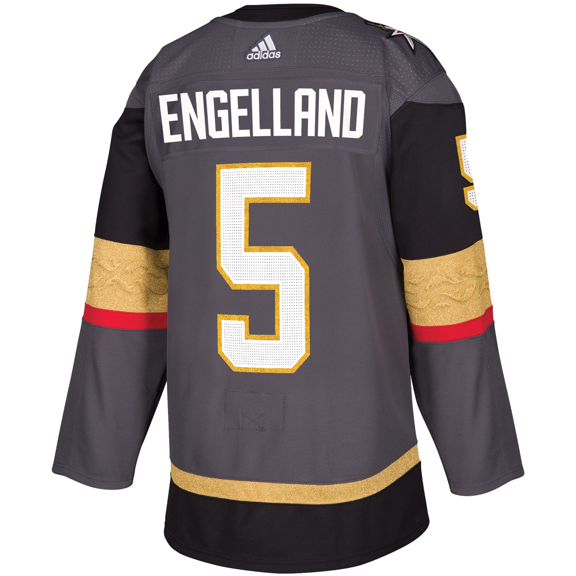 Deryk Engelland Vegas Golden Knights  Alternate Authentic Player Jersey - Gray