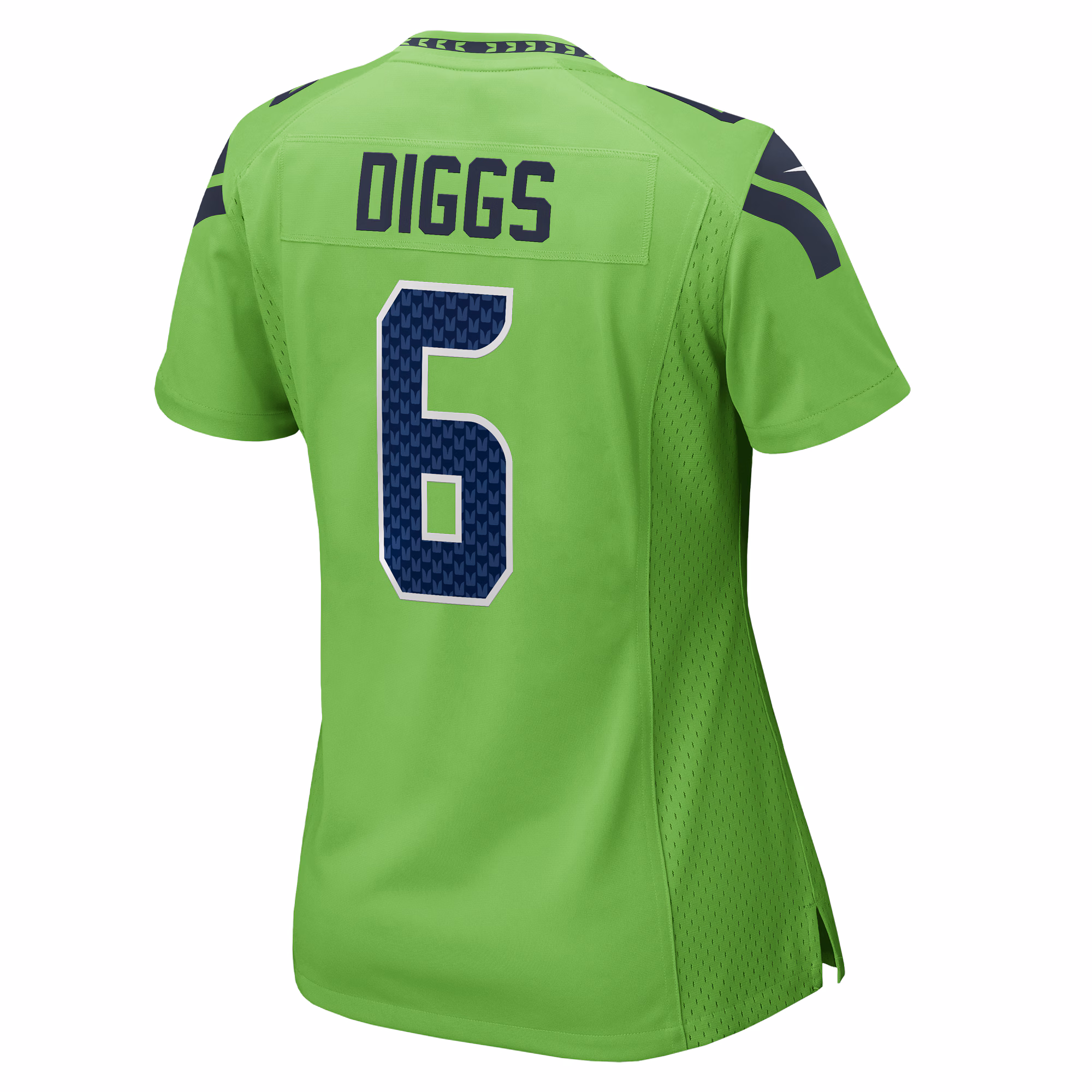 Quandre Diggs Seattle Seahawks Women's  Game Jersey - Neon Green