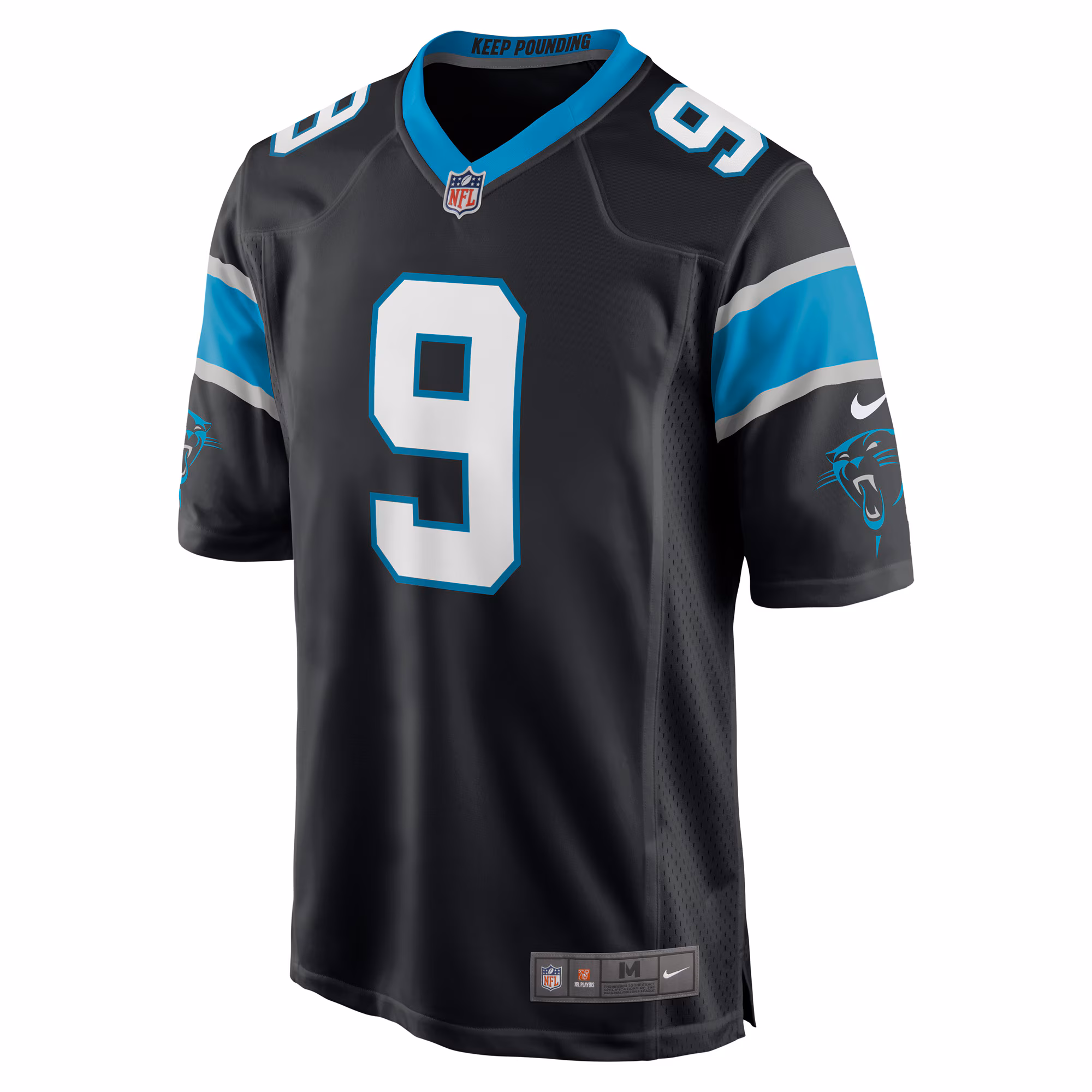 Matt Corral Carolina Panthers Player Game Jersey - Black
