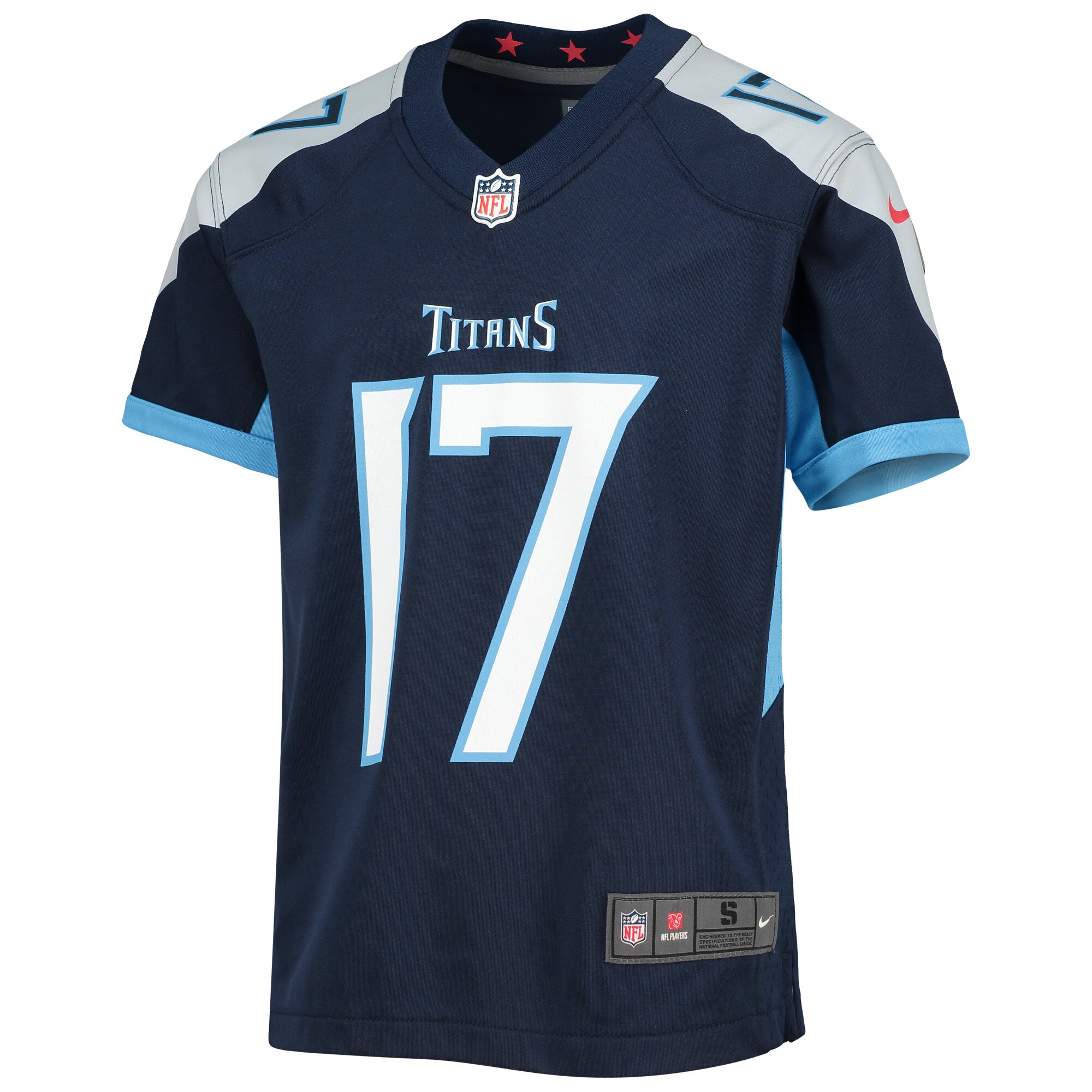 Ryan Tannehill Tennessee Titans  Youth Game Jersey - Navy