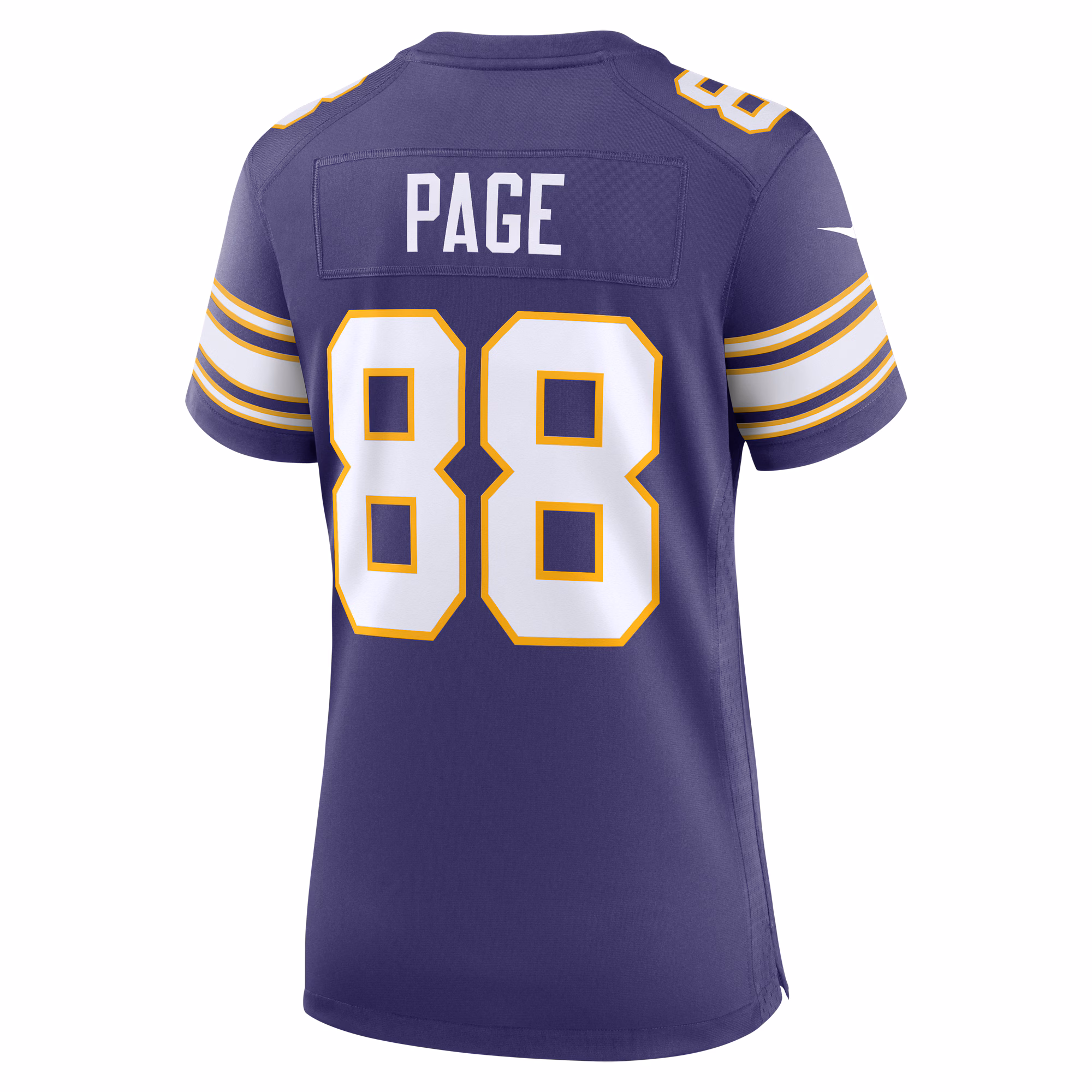 Alan Page Minnesota Vikings Women's Classic Retired Player Jersey - Purple