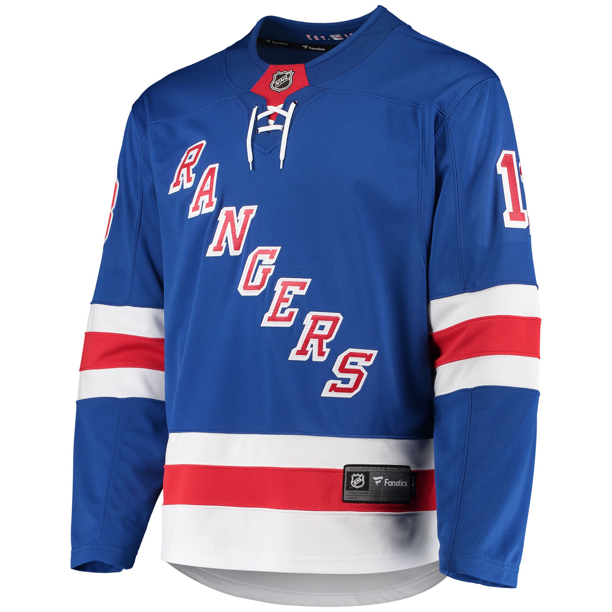 Alexis Lafrenière New York Rangers Premier Breakaway Player Jersey - Blue