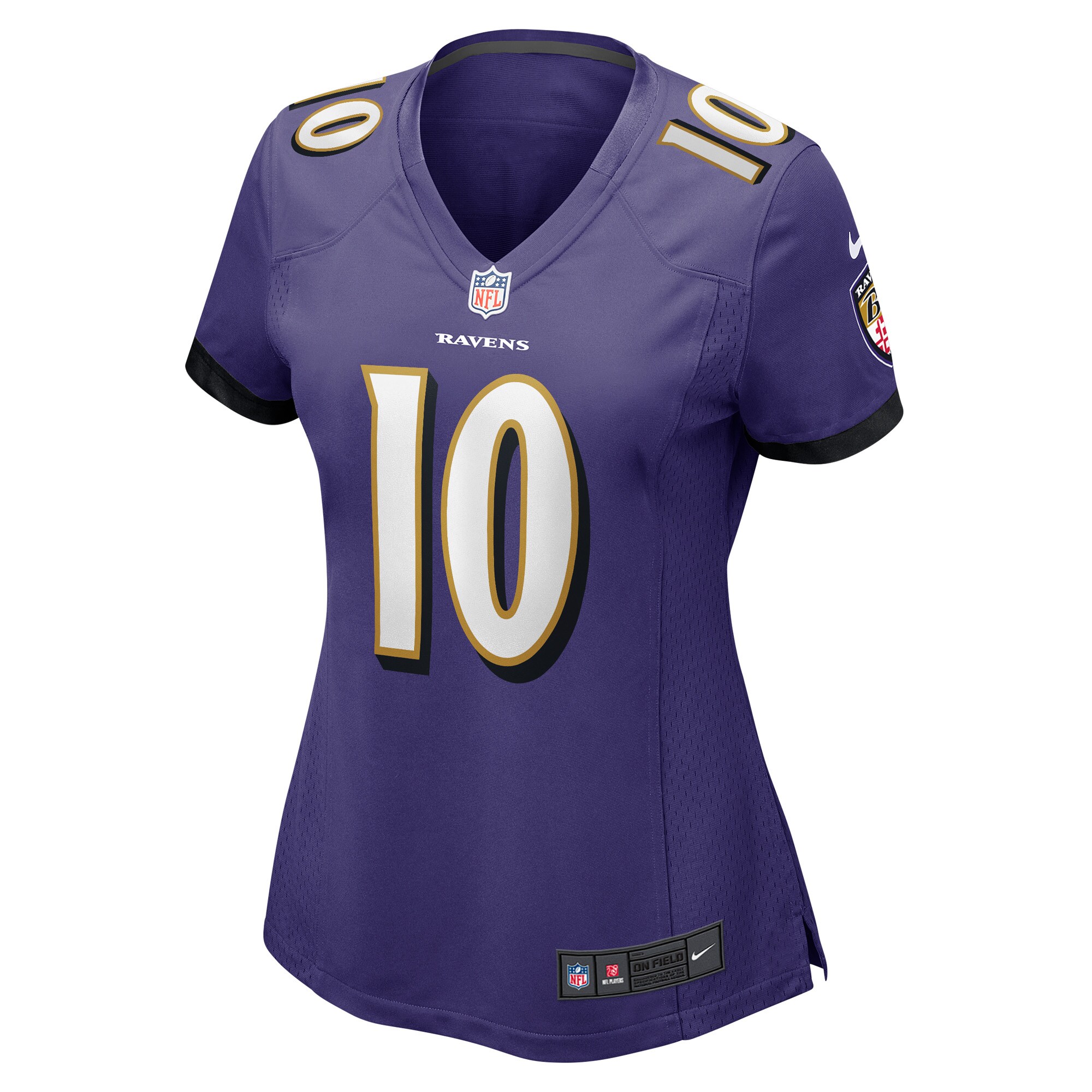 Demarcus Robinson Baltimore Ravens  Women's Game Player Jersey - Purple