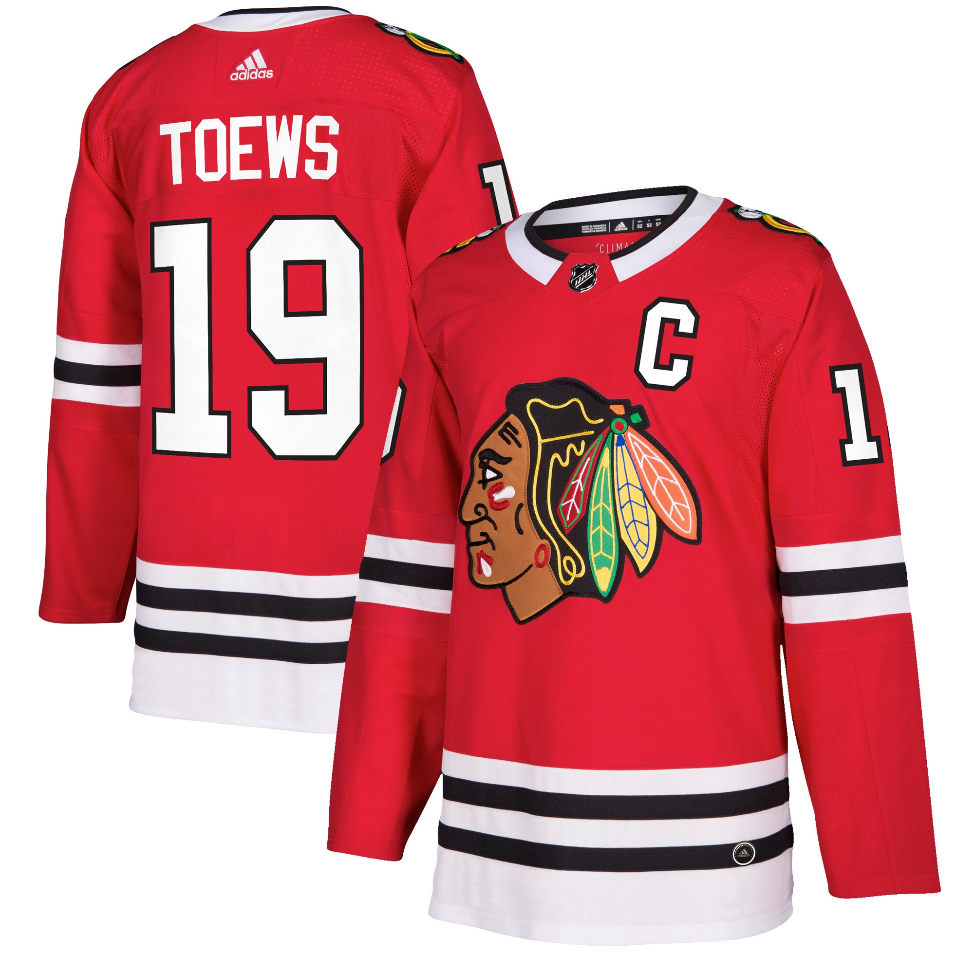 Jonathan Toews Chicago Blackhawks  Authentic Player Jersey - Red