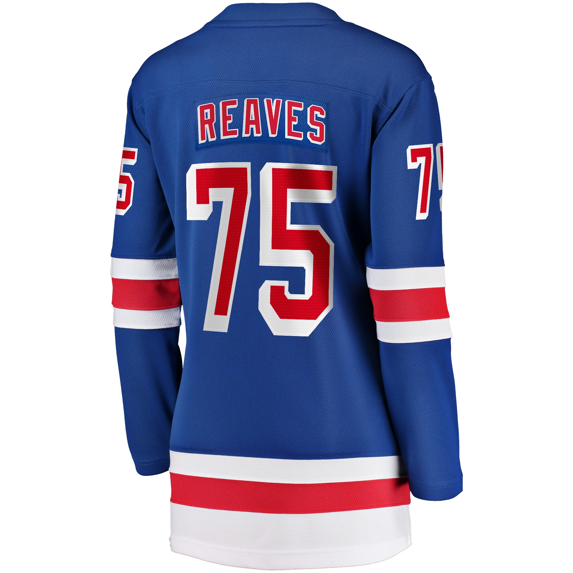 Ryan Reaves New York Rangers Women's Home Breakaway Player Jersey - Blue