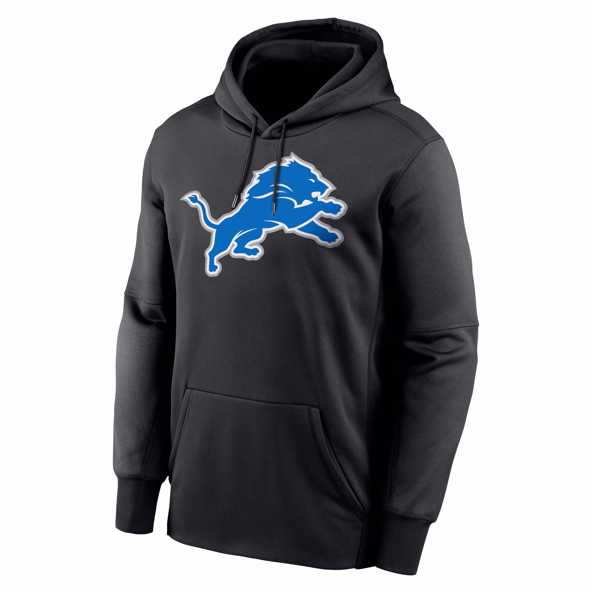 Amon-Ra St. Brown Detroit Lions Player Name & Number Performance Pullover Hoodie - Black