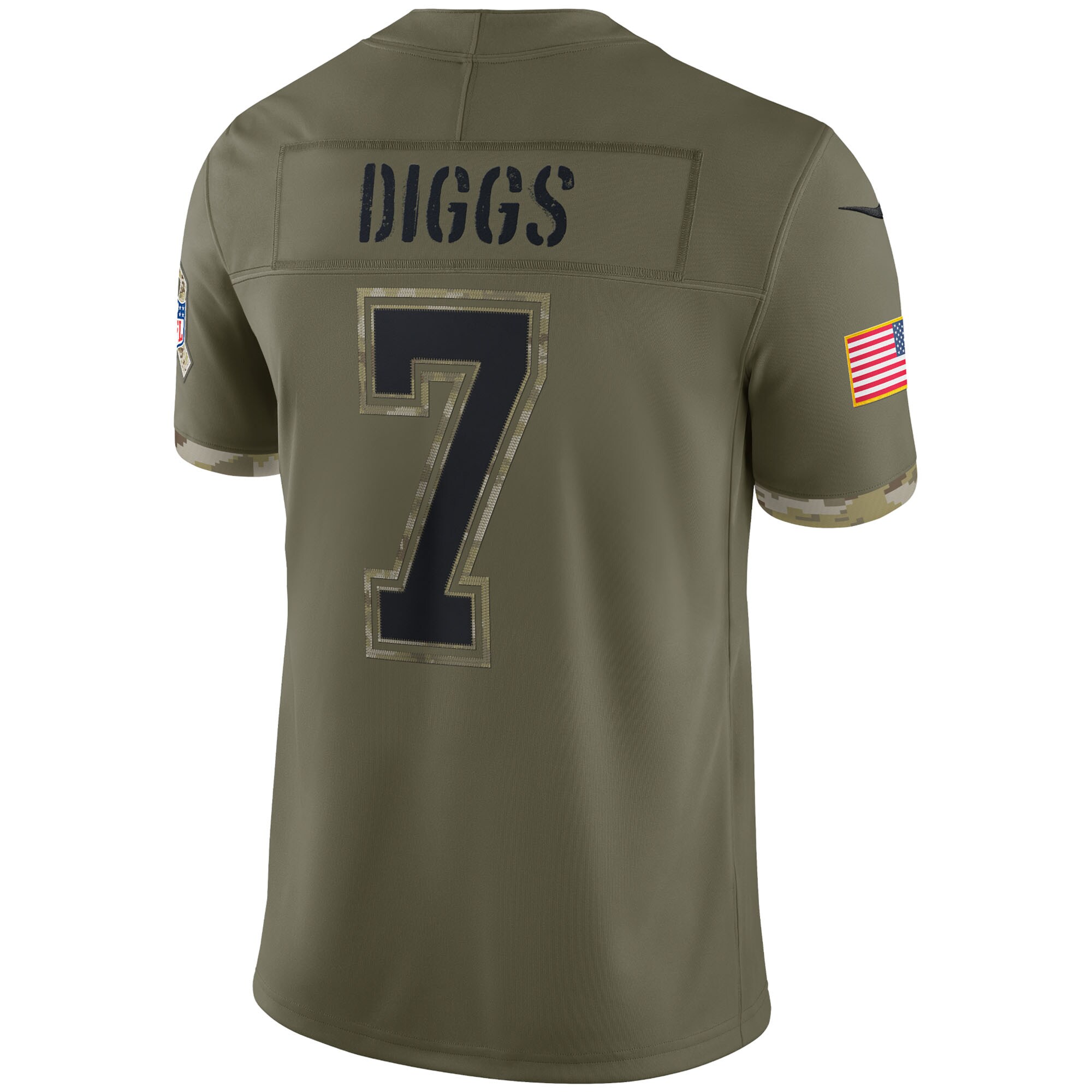 Trevon Diggs Dallas Cowboys  2022 Salute To Service Limited Jersey - Olive