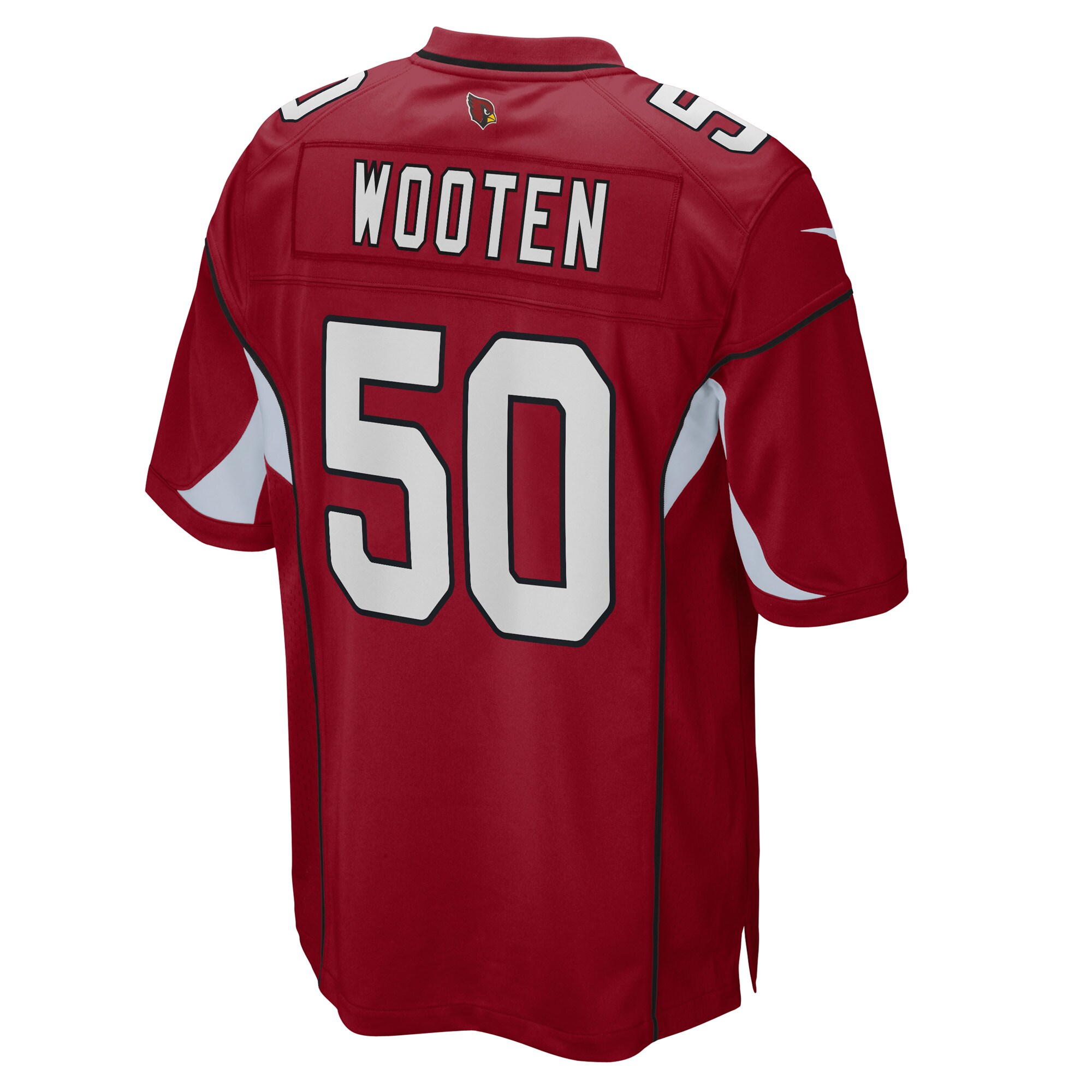 Chandler Wooten Arizona Cardinals  Game Player Jersey - Cardinal