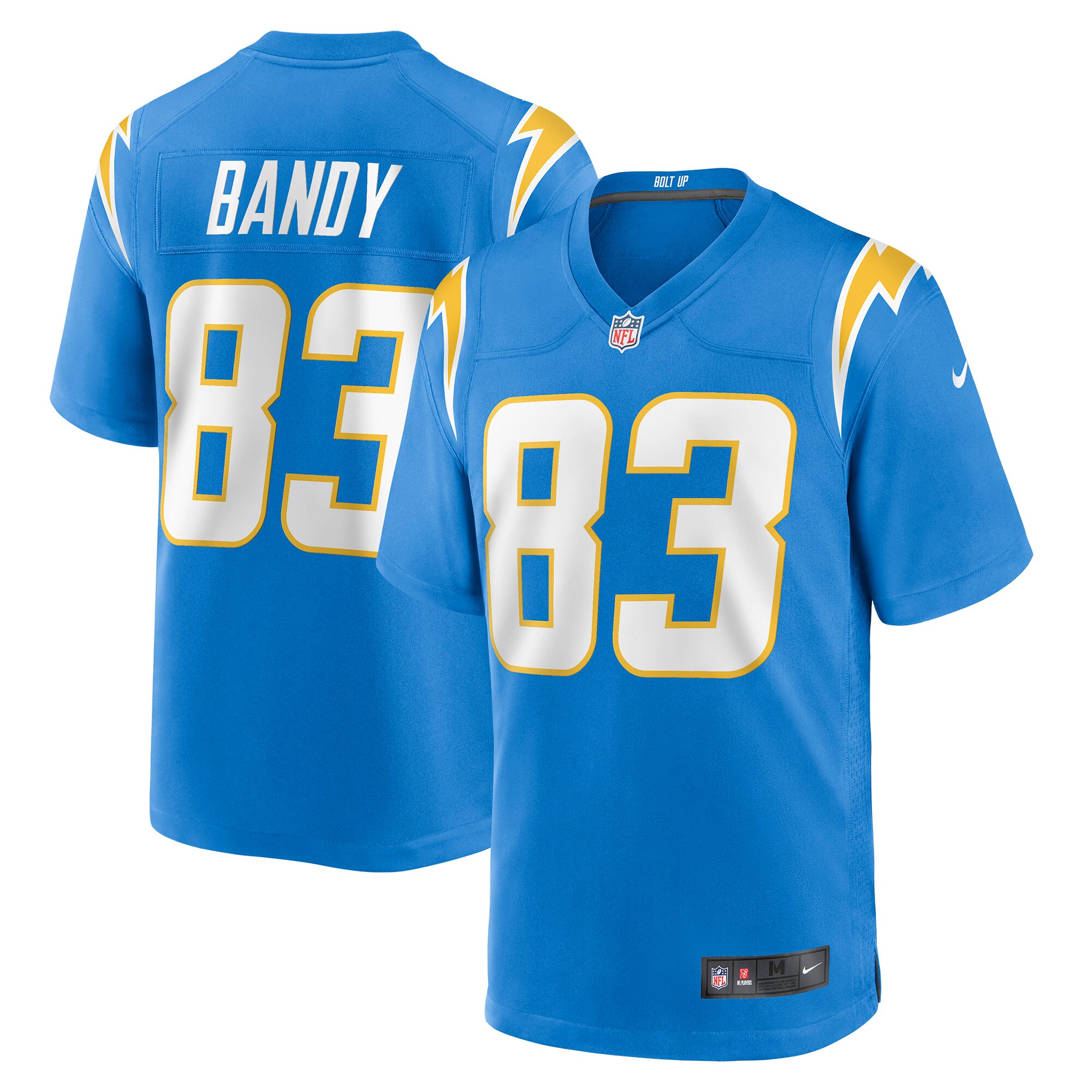 Michael Bandy Los Angeles Chargers  Player Game Jersey - Powder Blue