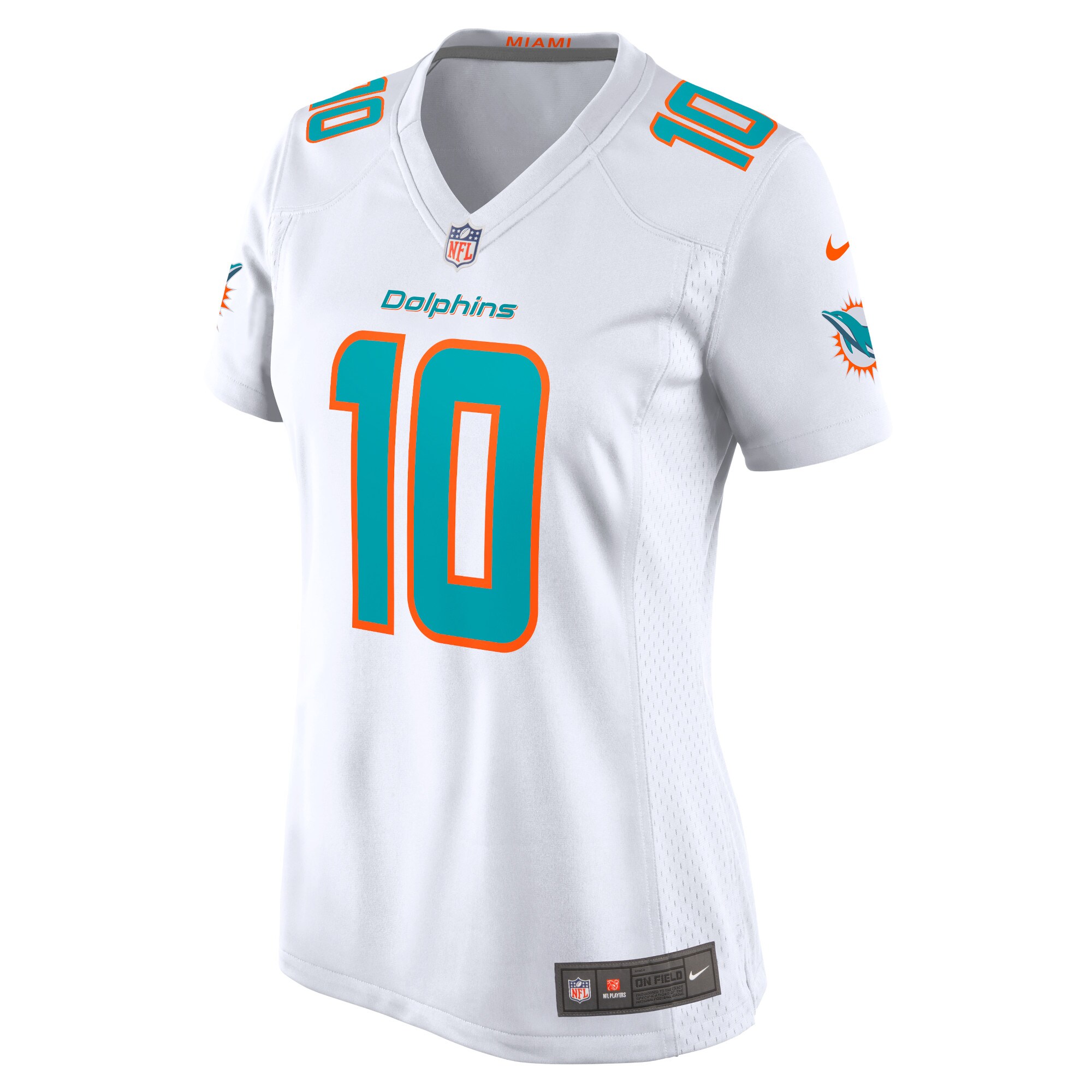 Tyreek Hill Miami Dolphins Women's Player Jersey - White