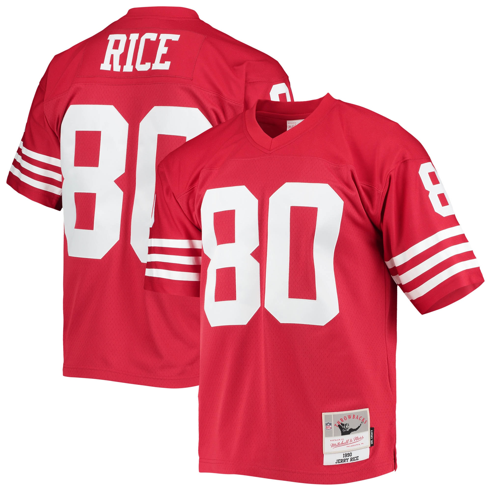Jerry Rice San Francisco 49ers  Legacy Replica Jersey - Scarlet