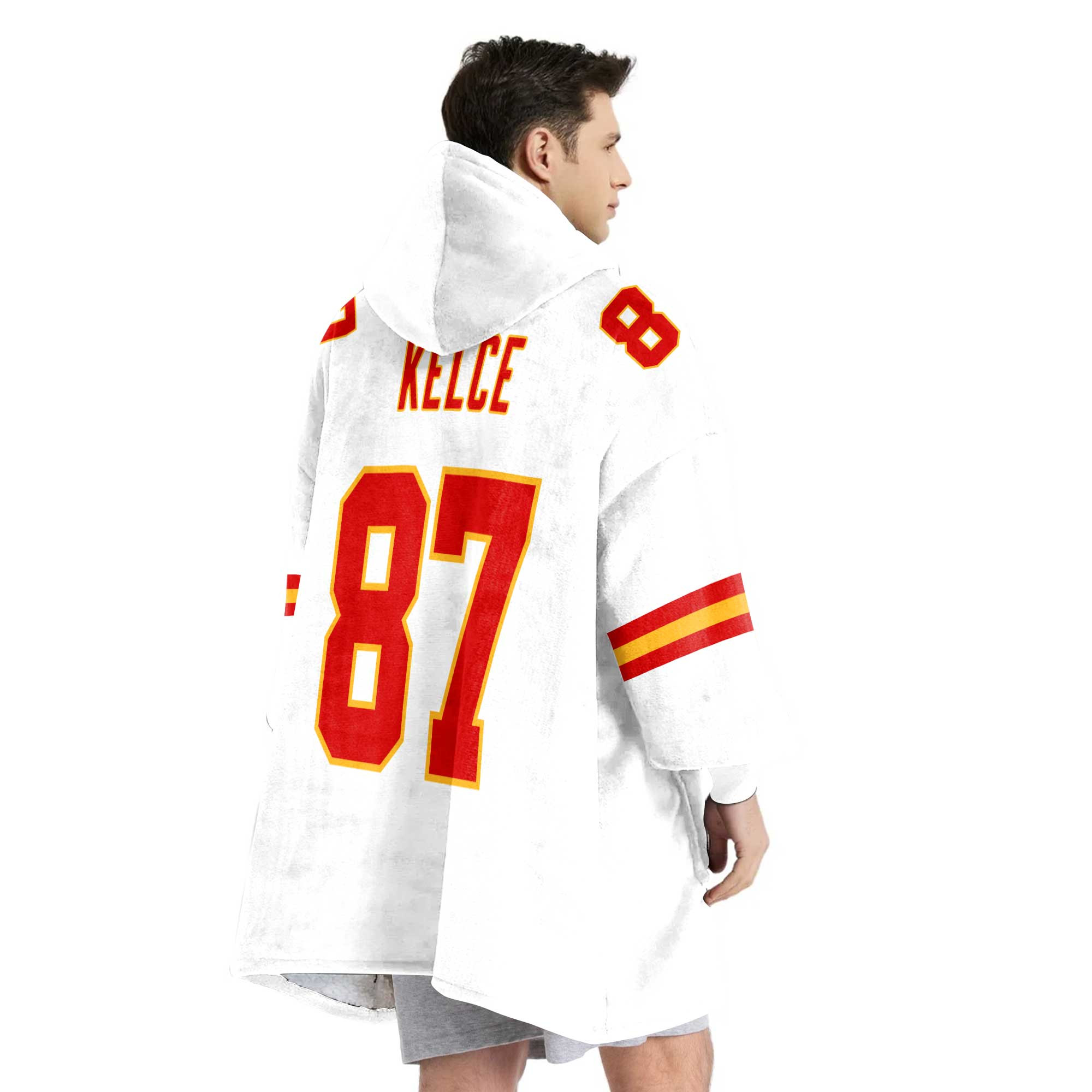 Kansas City Football Unisex Blanket Hoodie