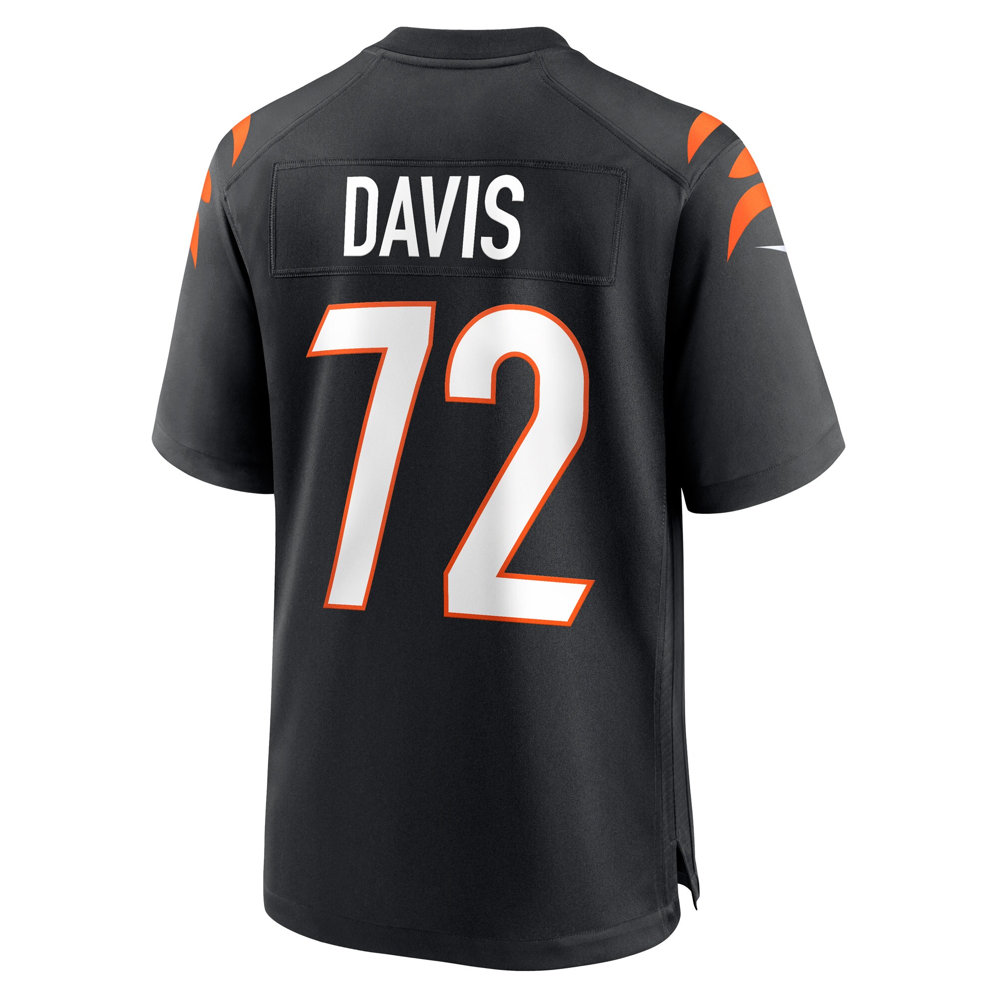 Domenique Davis Cincinnati Bengals Game Player Jersey - Black