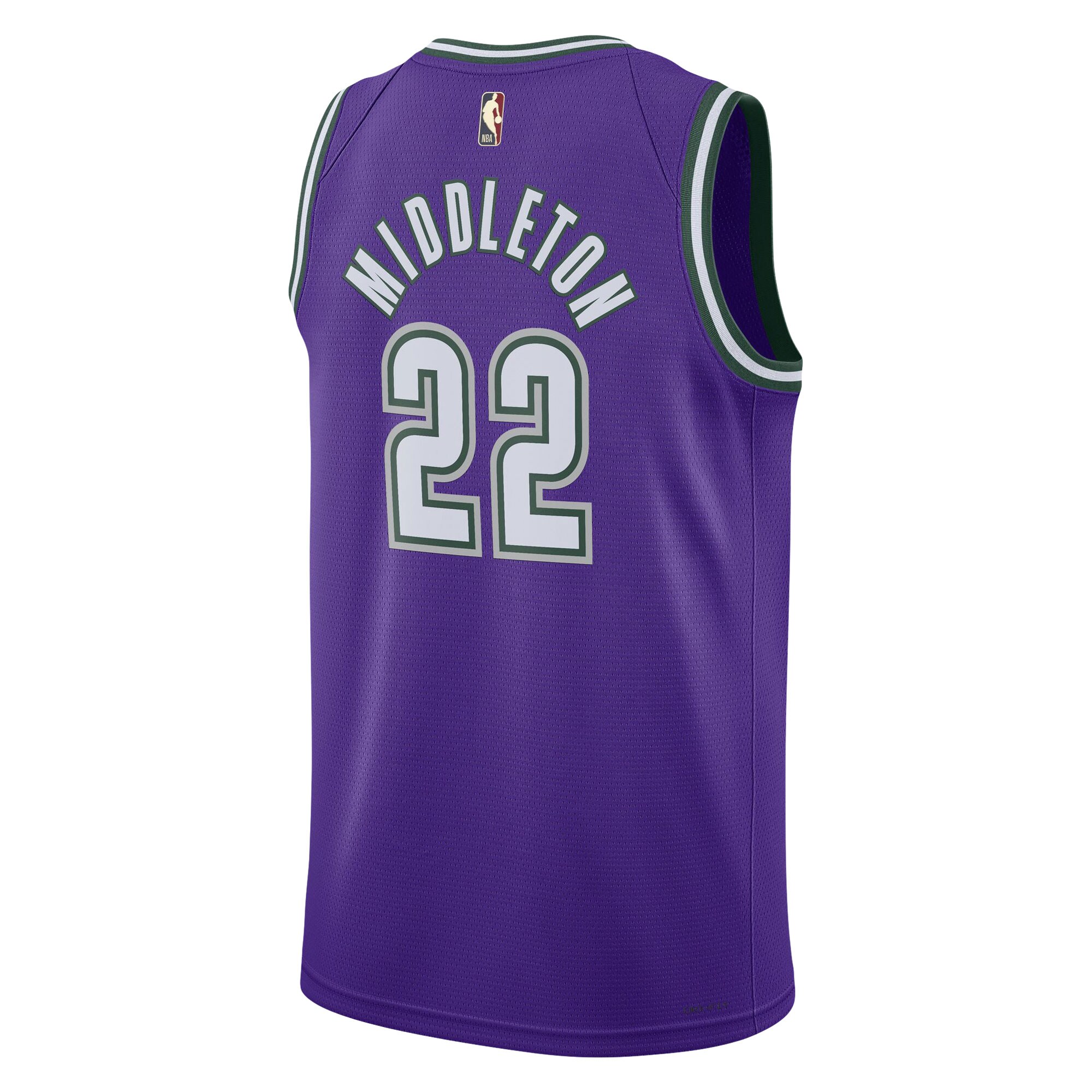 Khris Middleton Milwaukee Bucks Swingman Jersey - Classic Edition - Purple