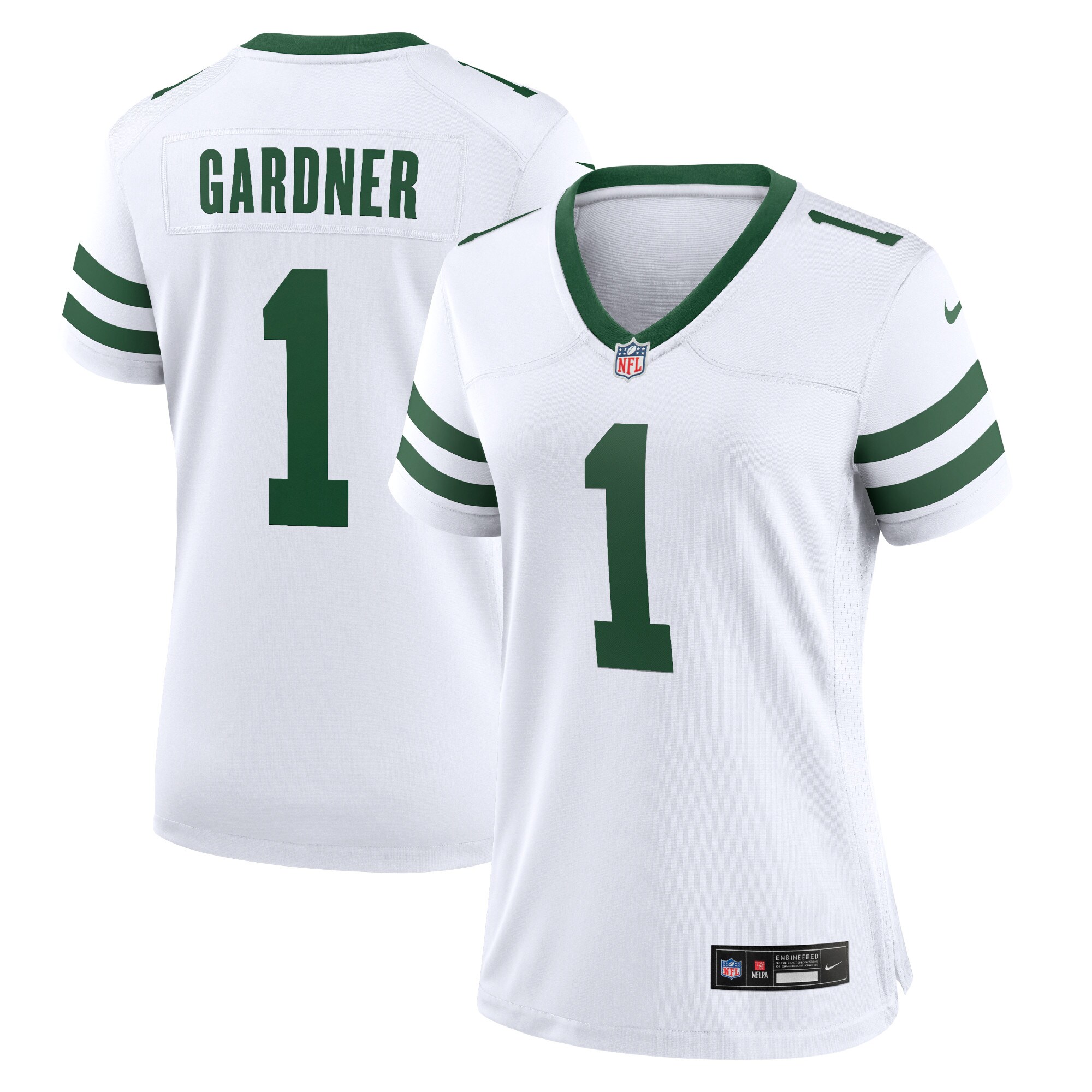 Ahmad Sauce Gardner New York Jets Women's Game Jersey - Legacy White