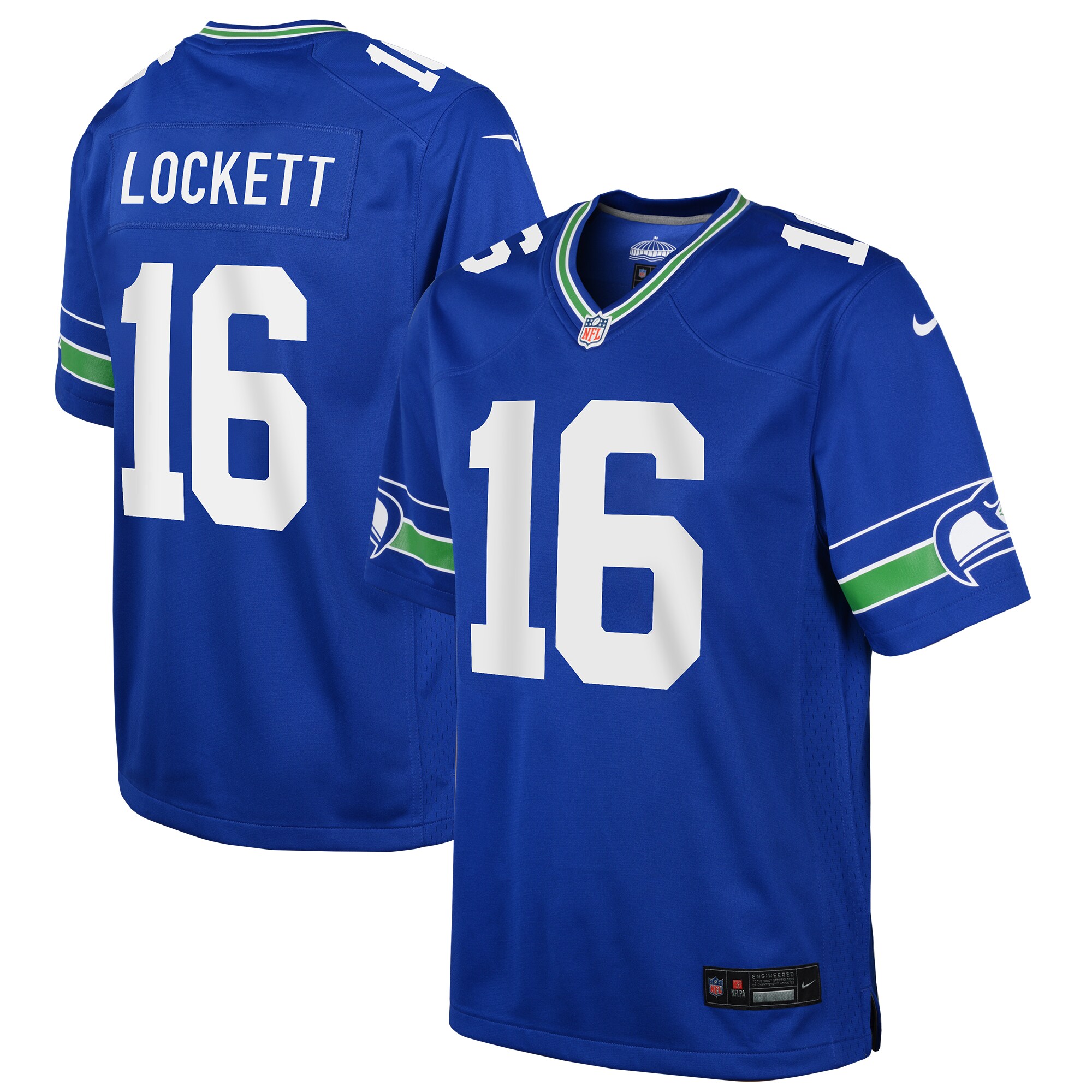 Tyler Lockett Seattle Seahawks Youth Game Jersey - Royal