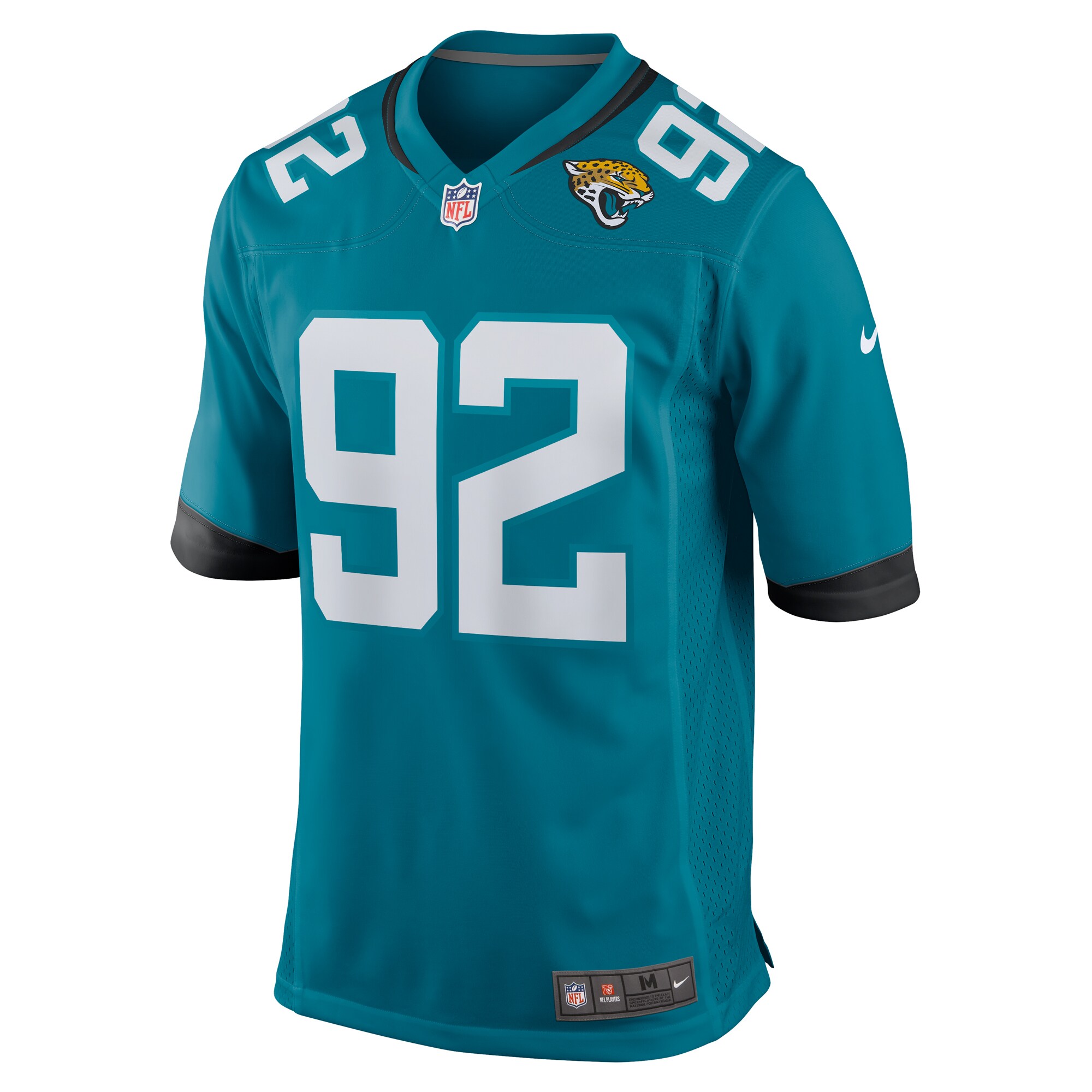 Esezi Otomewo Jacksonville Jaguars Team Game Jersey -  Teal