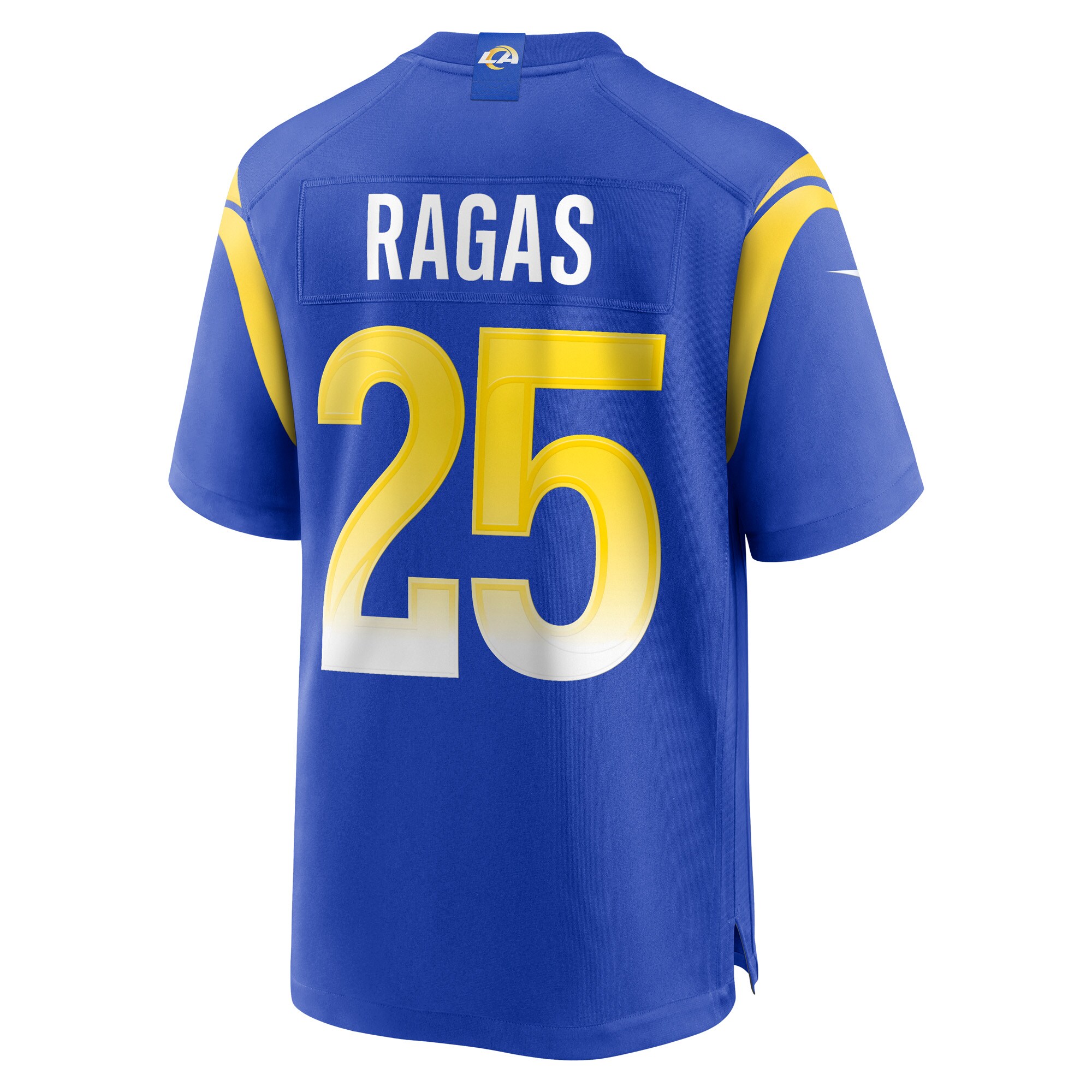 Trey Ragas Los Angeles Rams  Game Player Jersey - Royal