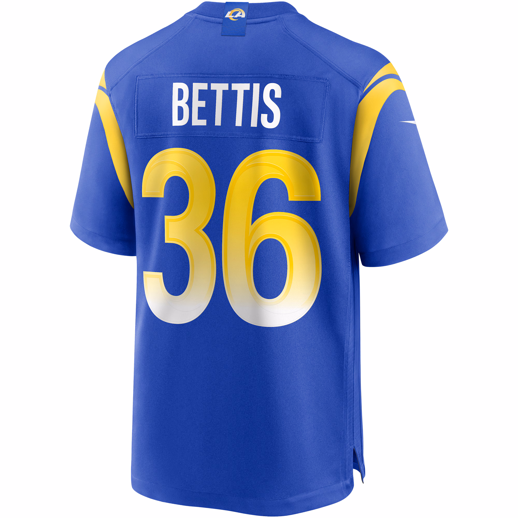 Jerome Bettis Los Angeles Rams Game Retired Player Jersey - Royal