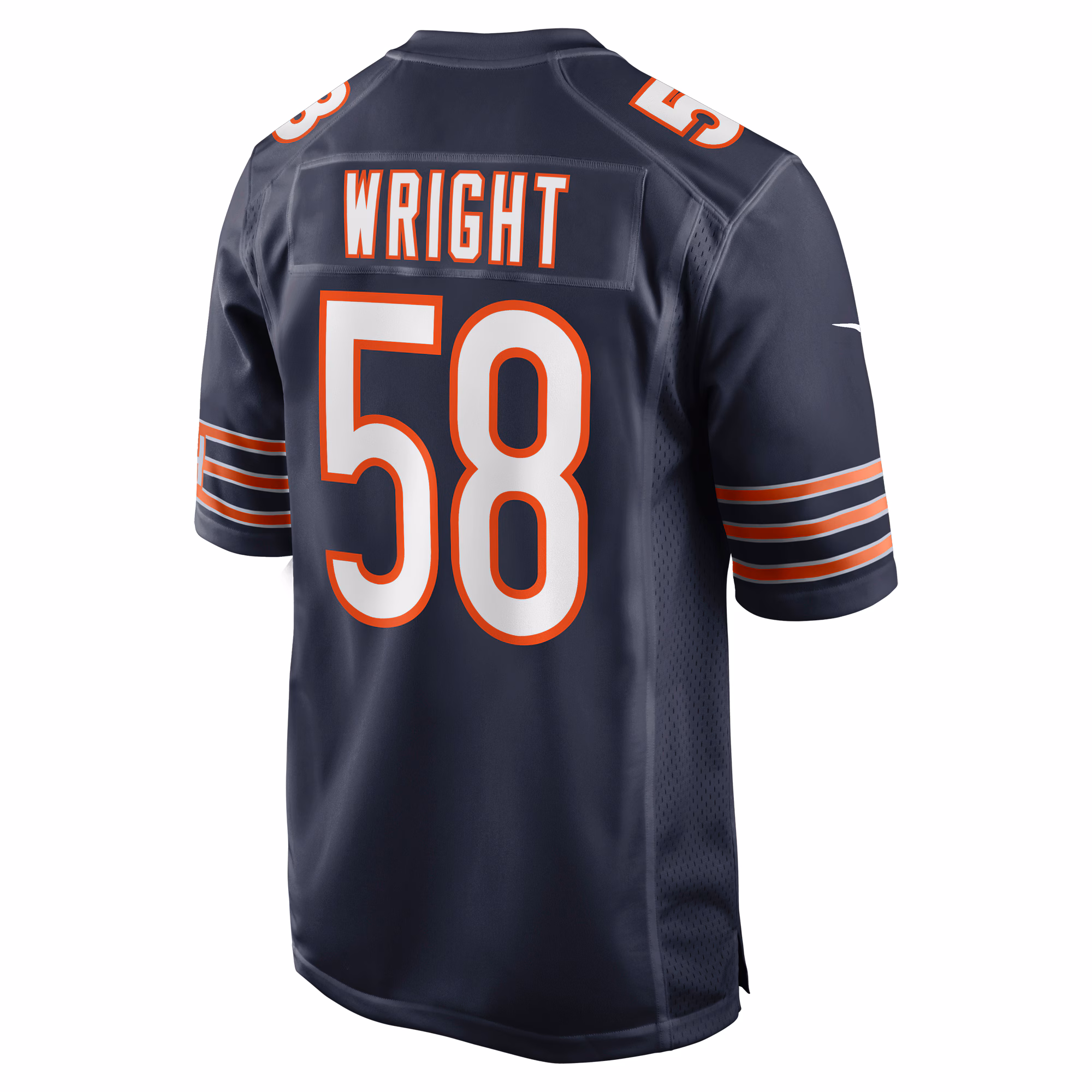 Darnell Wright Chicago Bears 2023 NFL Draft First Round Pick Game Jersey - Navy
