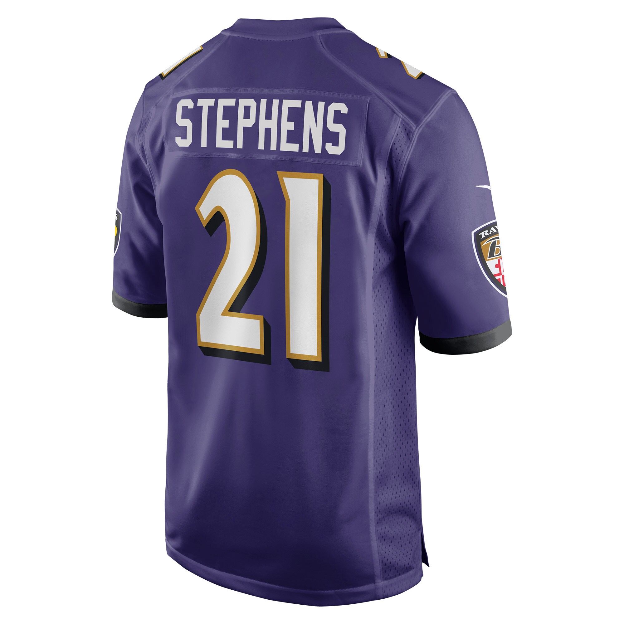 Brandon Stephens Baltimore Ravens Game Jersey - Purple