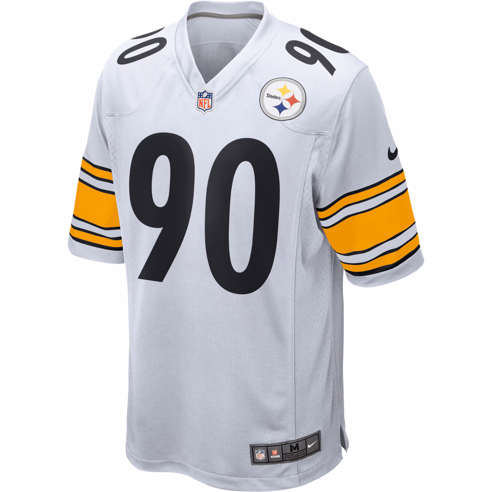 T.J. Watt Pittsburgh Steelers Youth Game Jersey - White