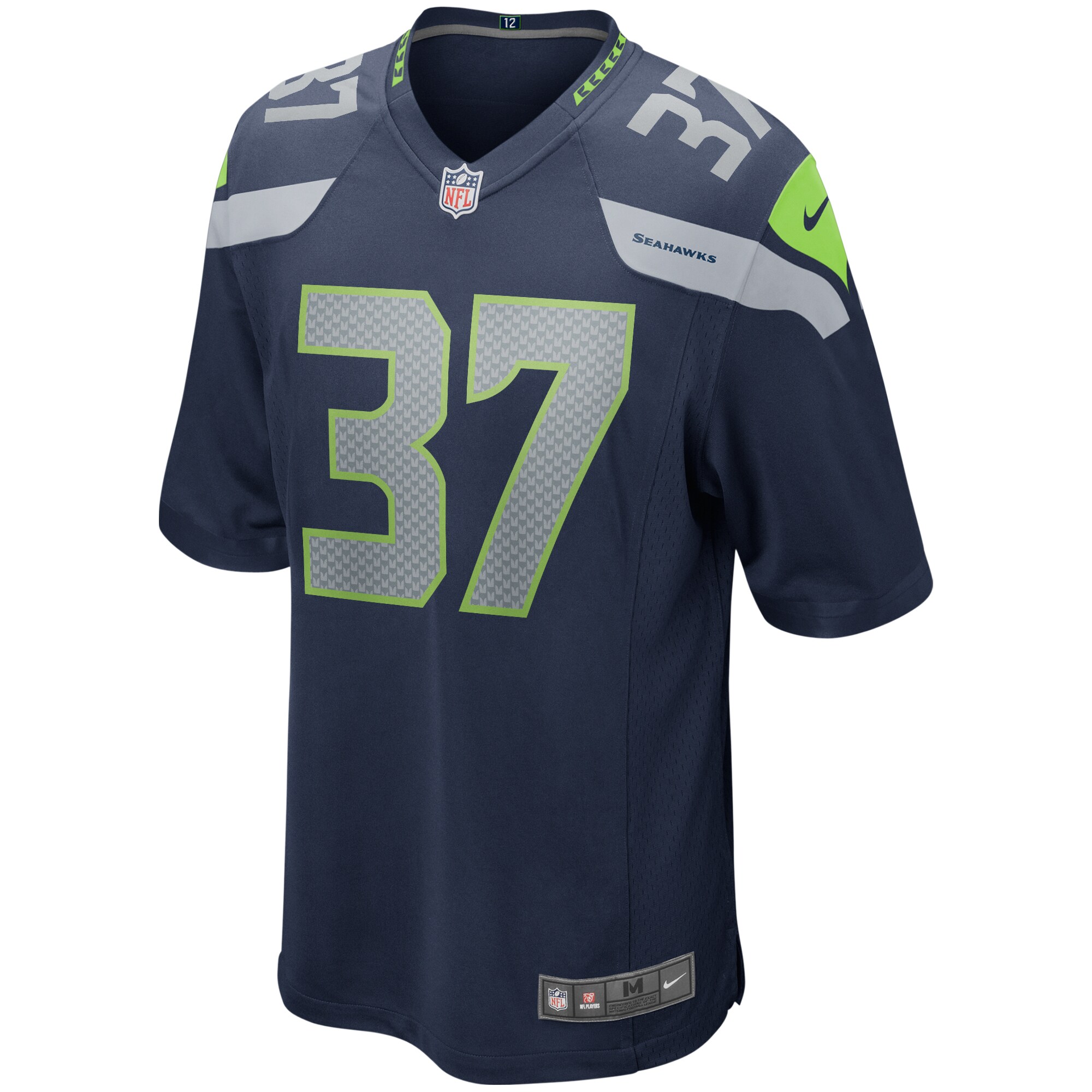 Shaun Alexander Seattle Seahawks Game Retired Player Jersey - College Navy