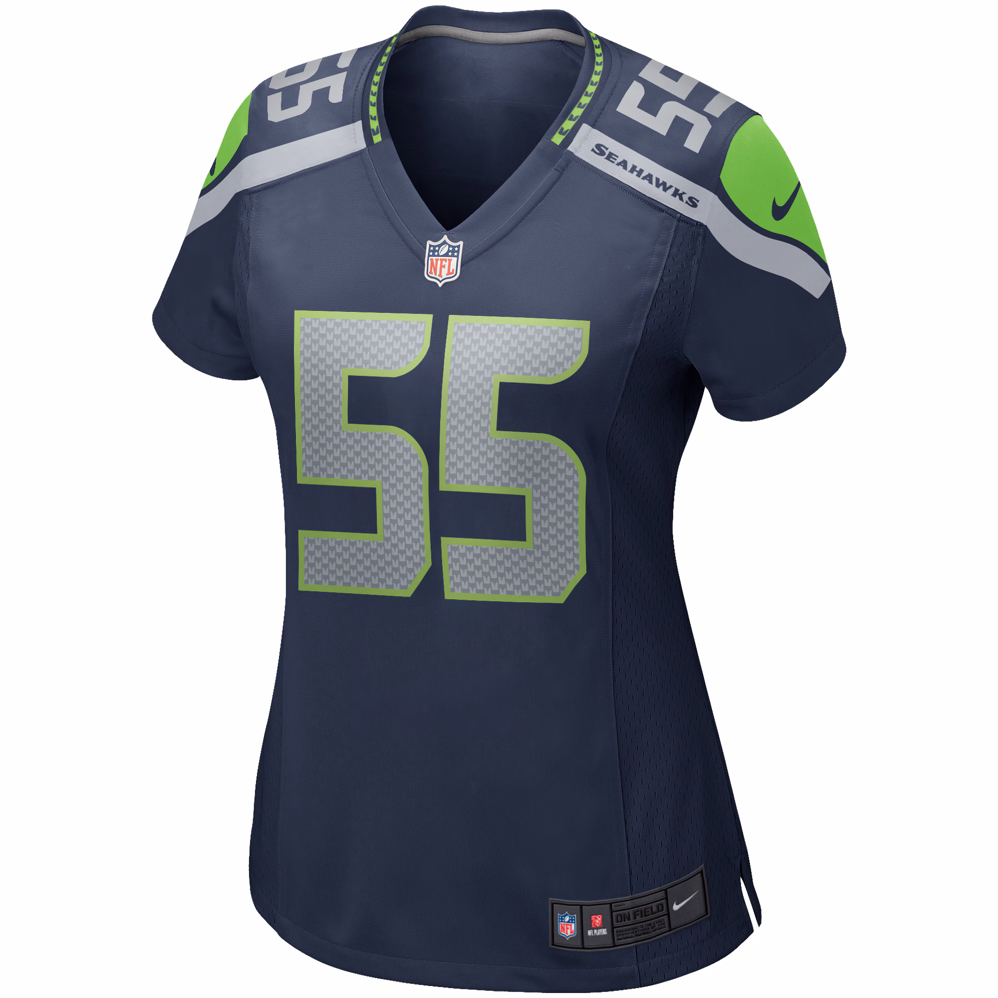 Brian Bosworth Seattle Seahawks Women's Game Retired Player Jersey - College Navy