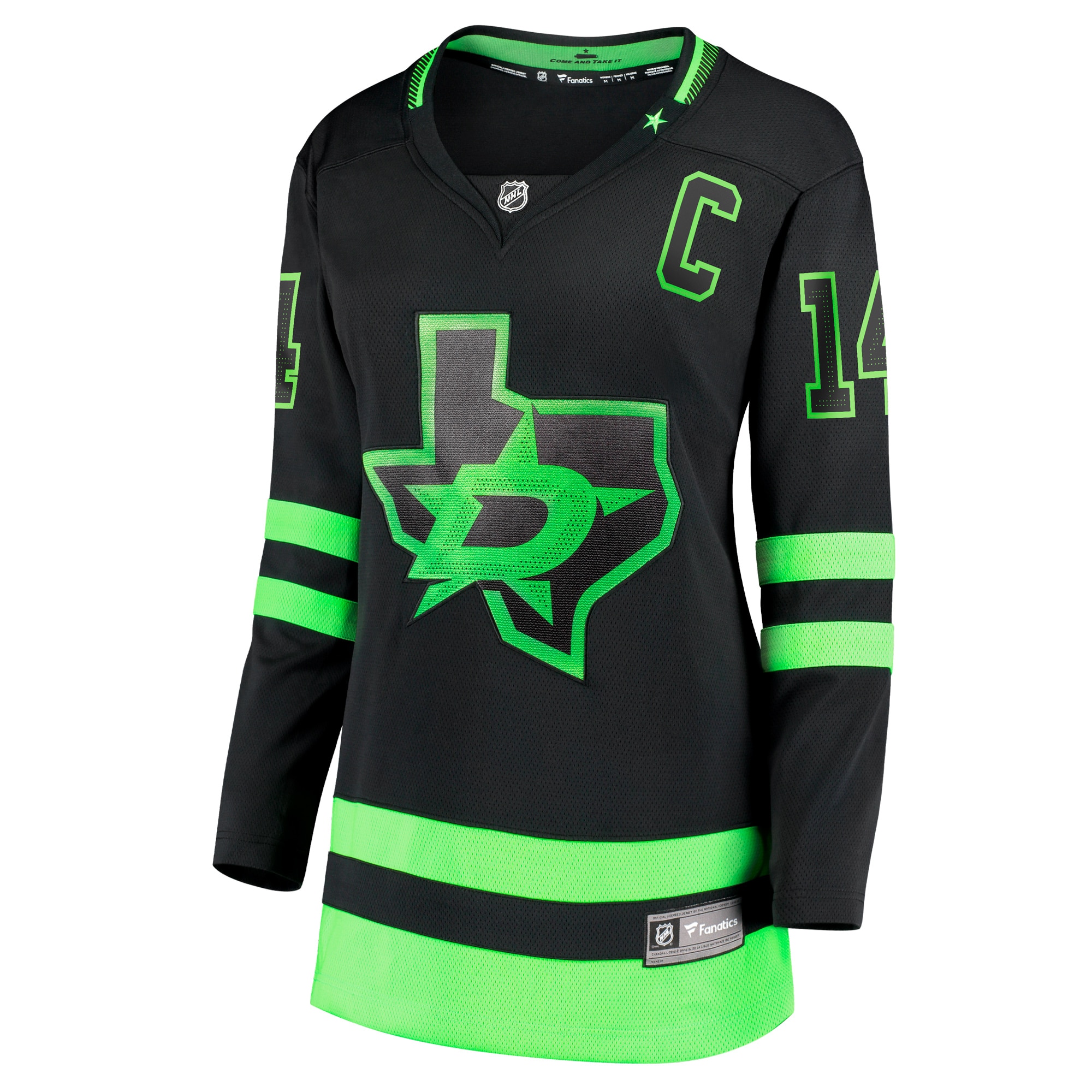 Jamie Benn Dallas Stars Women's 2020/21 Alternate Premier Breakaway Player Jersey - Black